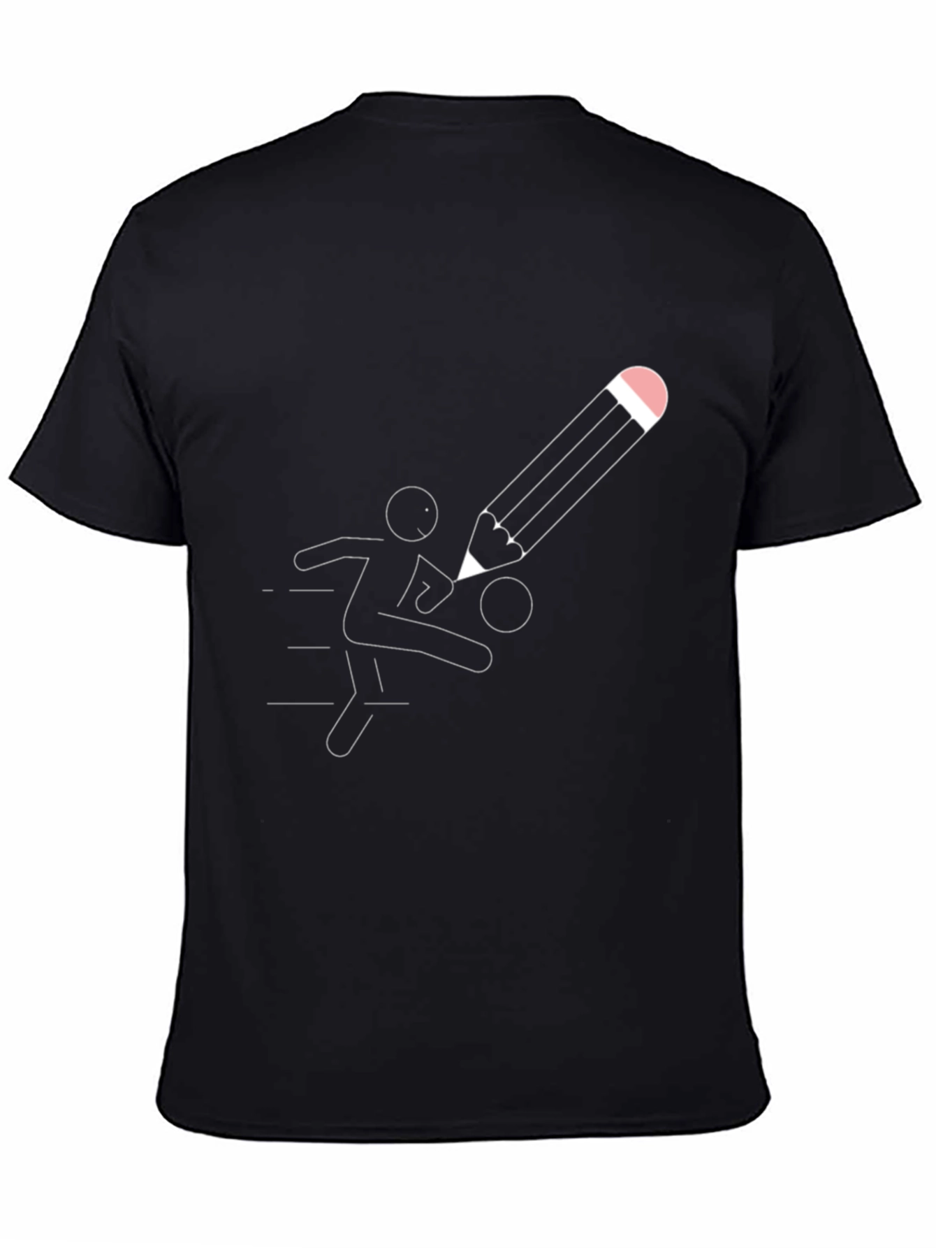 Pencil Kick T-Shirt - Unique Graphic Tee