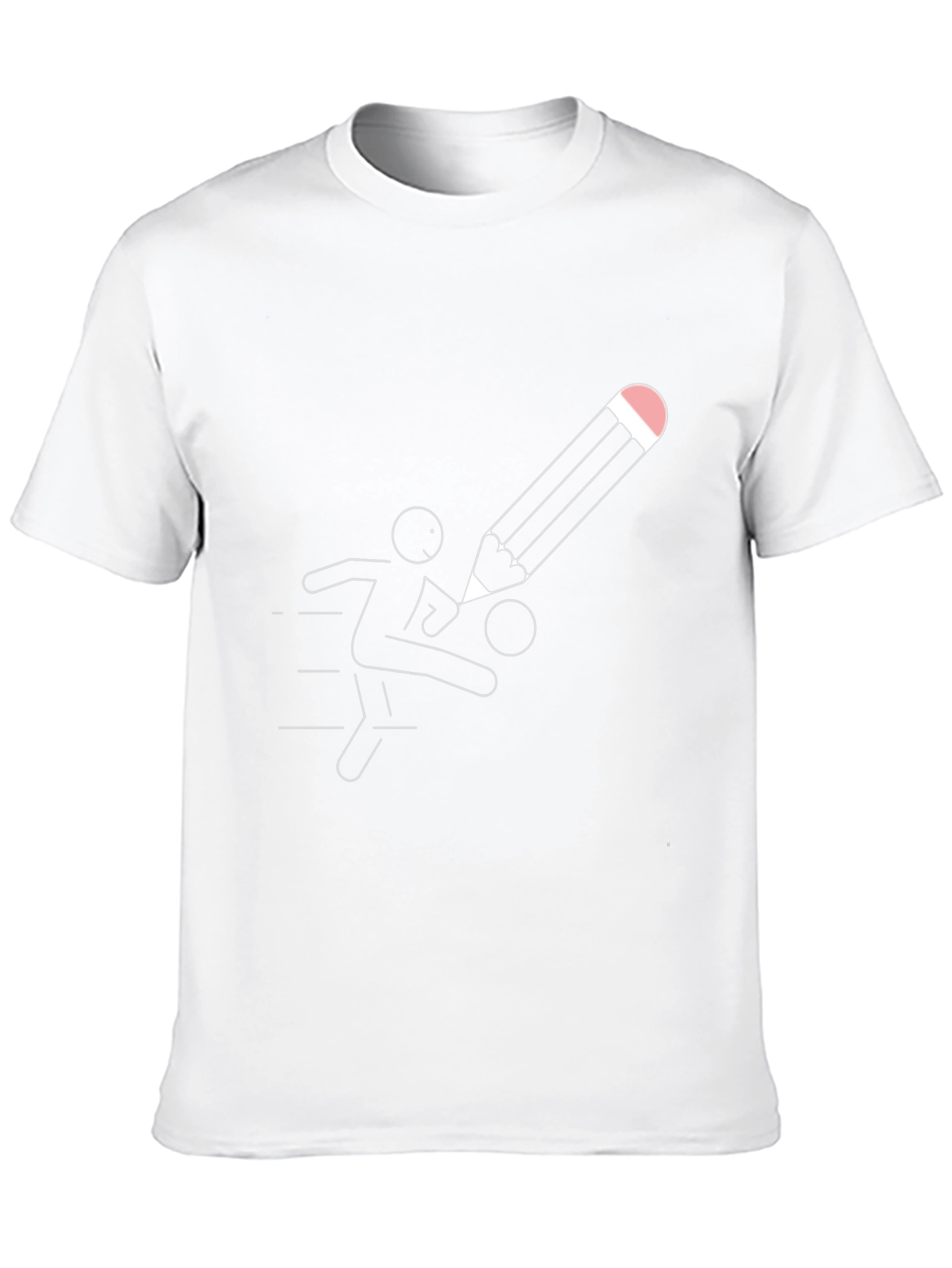 Pencil Kick T-Shirt - Unique Graphic Tee