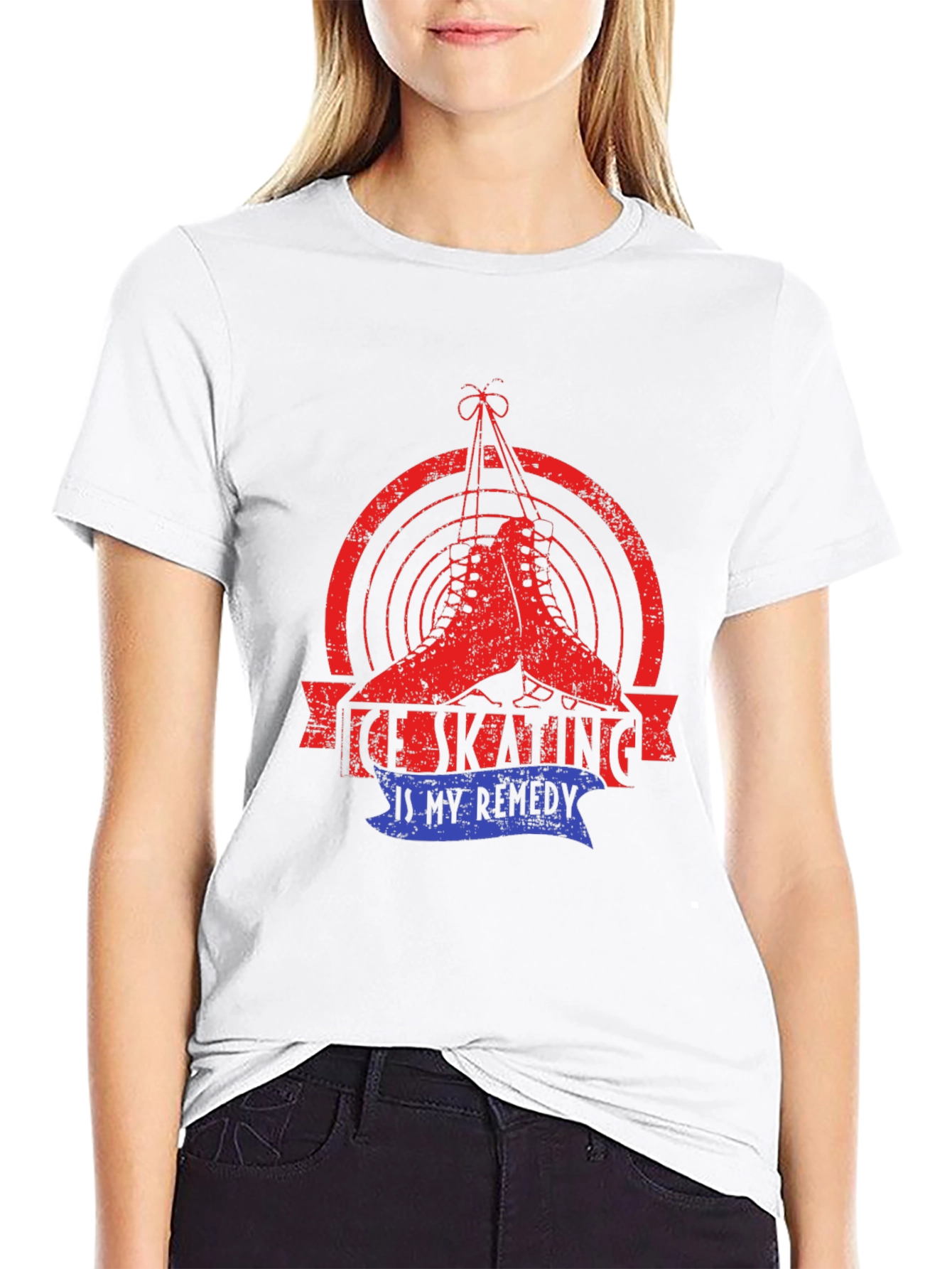 Ice Skating Remedy Graphic Tee