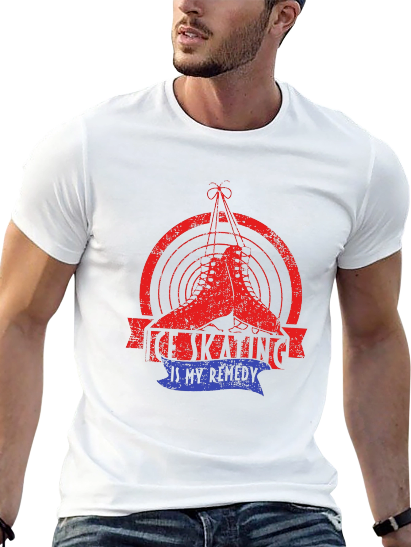 Ice Skating Remedy Graphic Tee