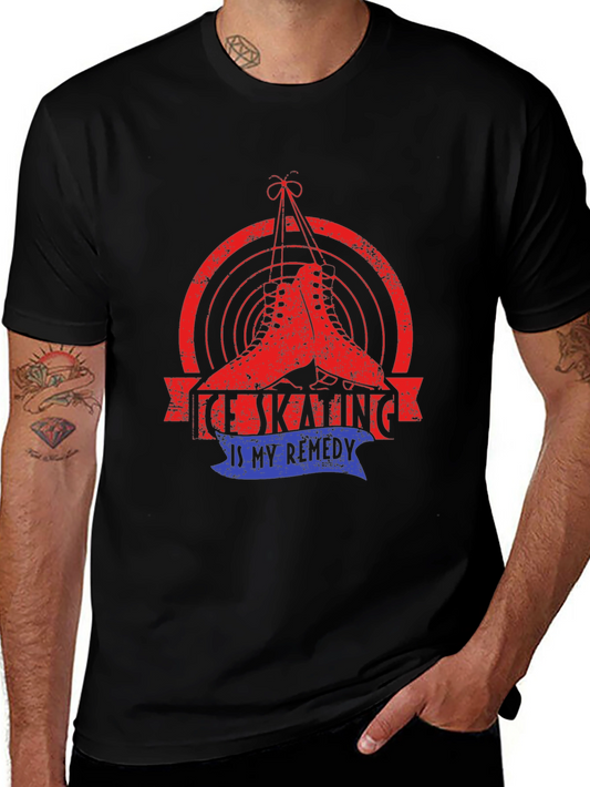 Ice Skating Remedy Graphic Tee