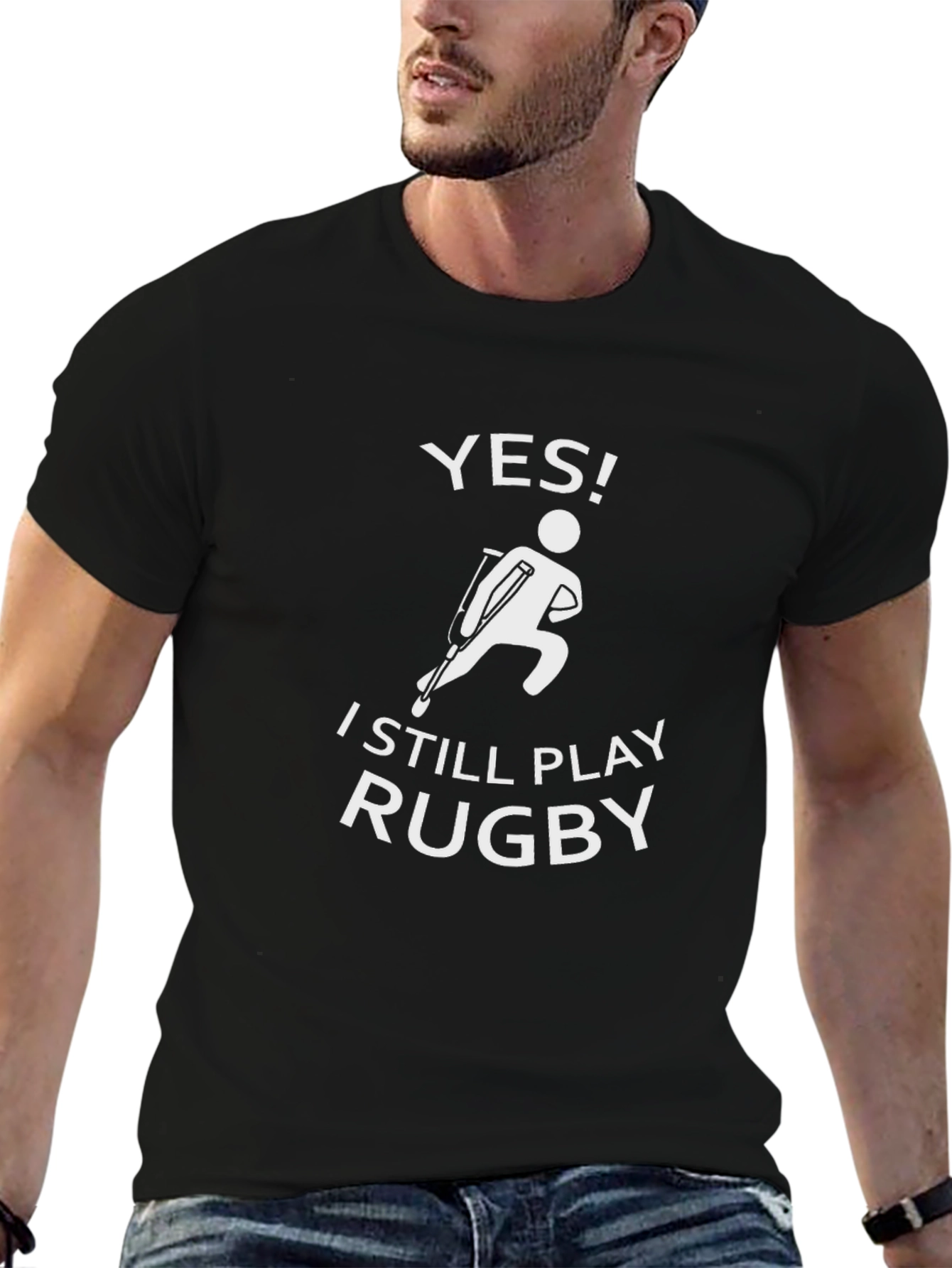 Yes! I Still Play Rugby Graphic T-Shirt
