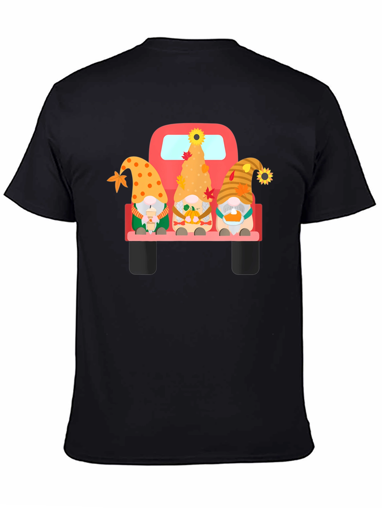 Fall Gnomes Truck Graphic Tee