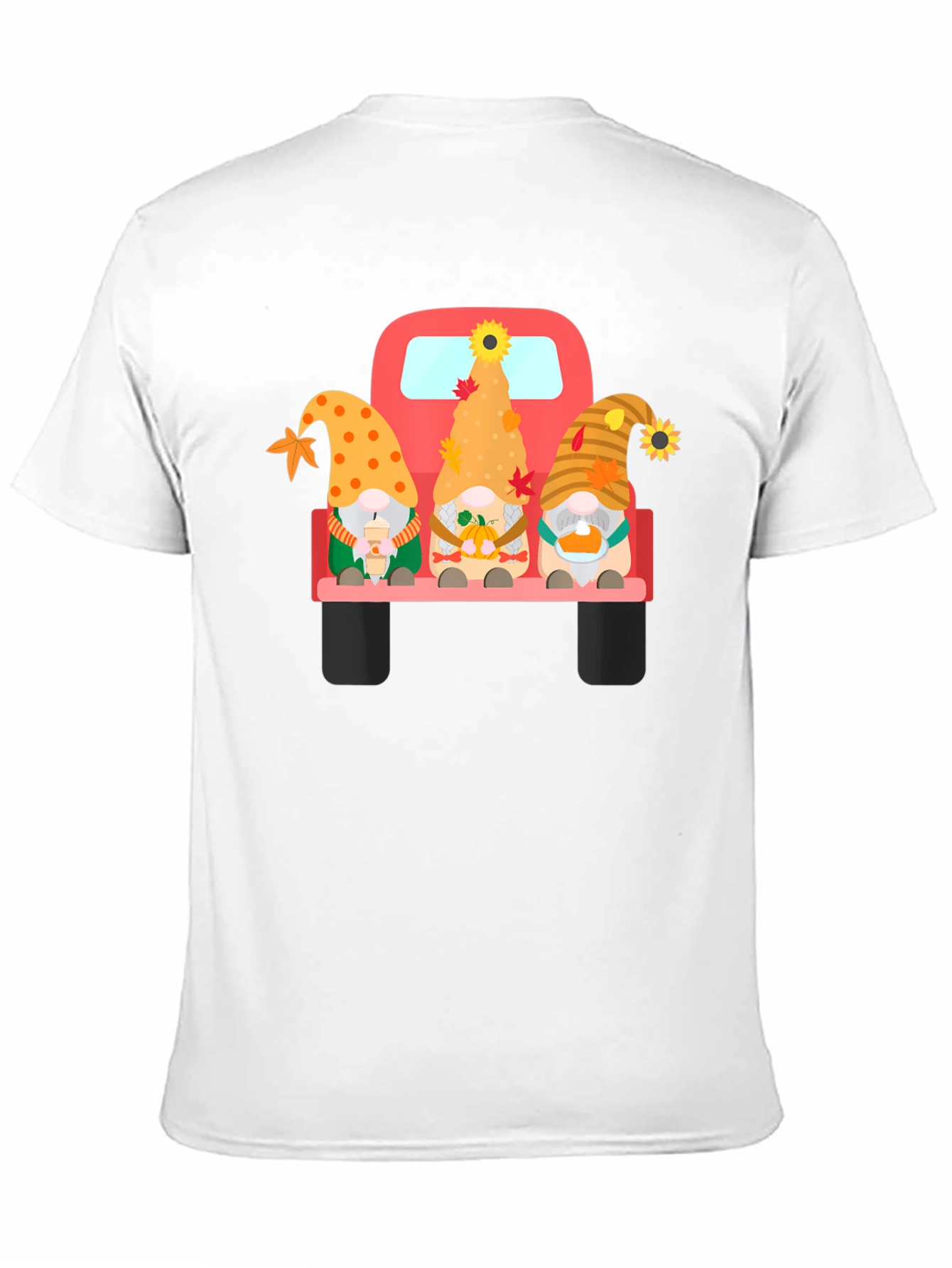 Fall Gnomes Truck Graphic Tee