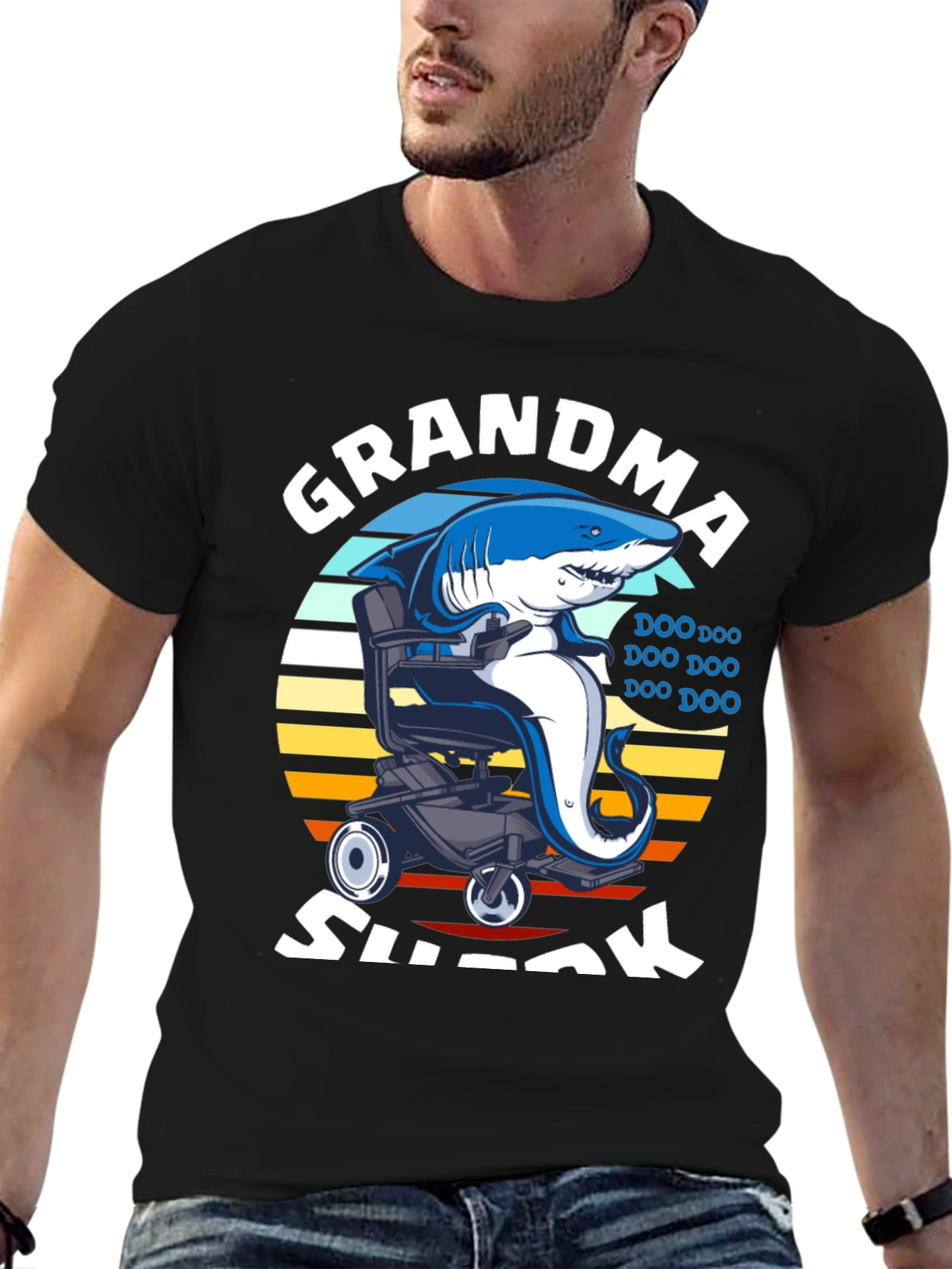 Grandma Shark T-Shirt - Doo Doo Doo!