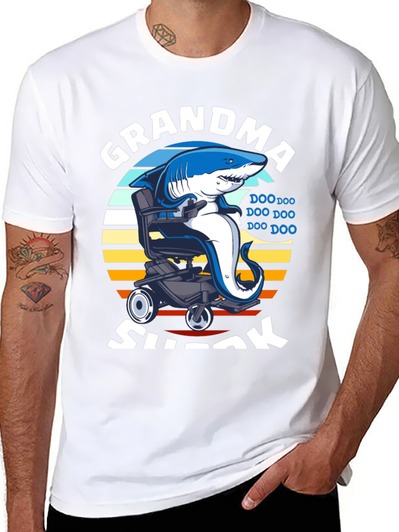 Grandma Shark T-Shirt - Doo Doo Doo!