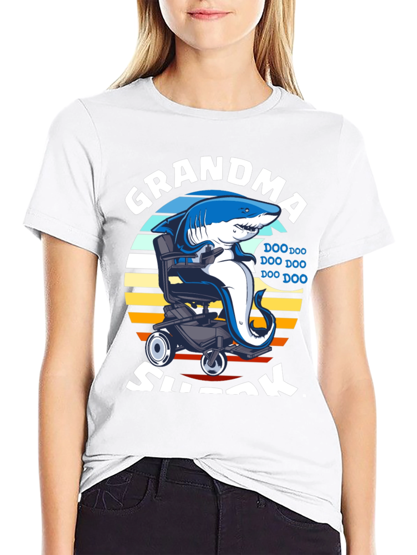 Grandma Shark T-Shirt - Doo Doo Doo!