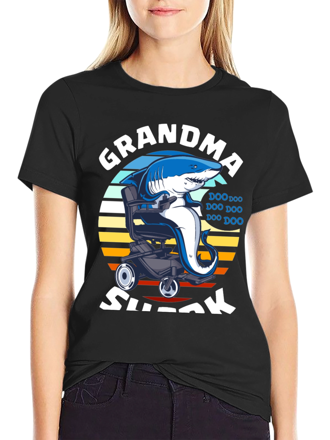 Grandma Shark T-Shirt - Doo Doo Doo!