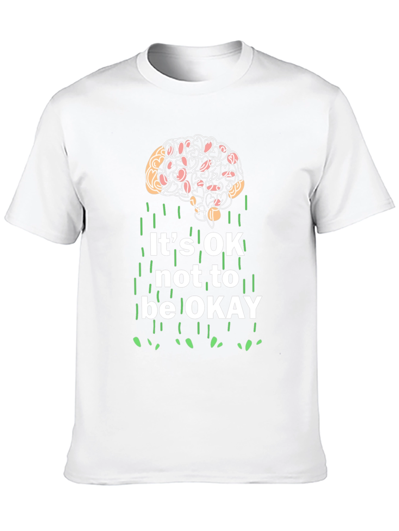 Its OK Not to Be OK Mental Health T-Shirt