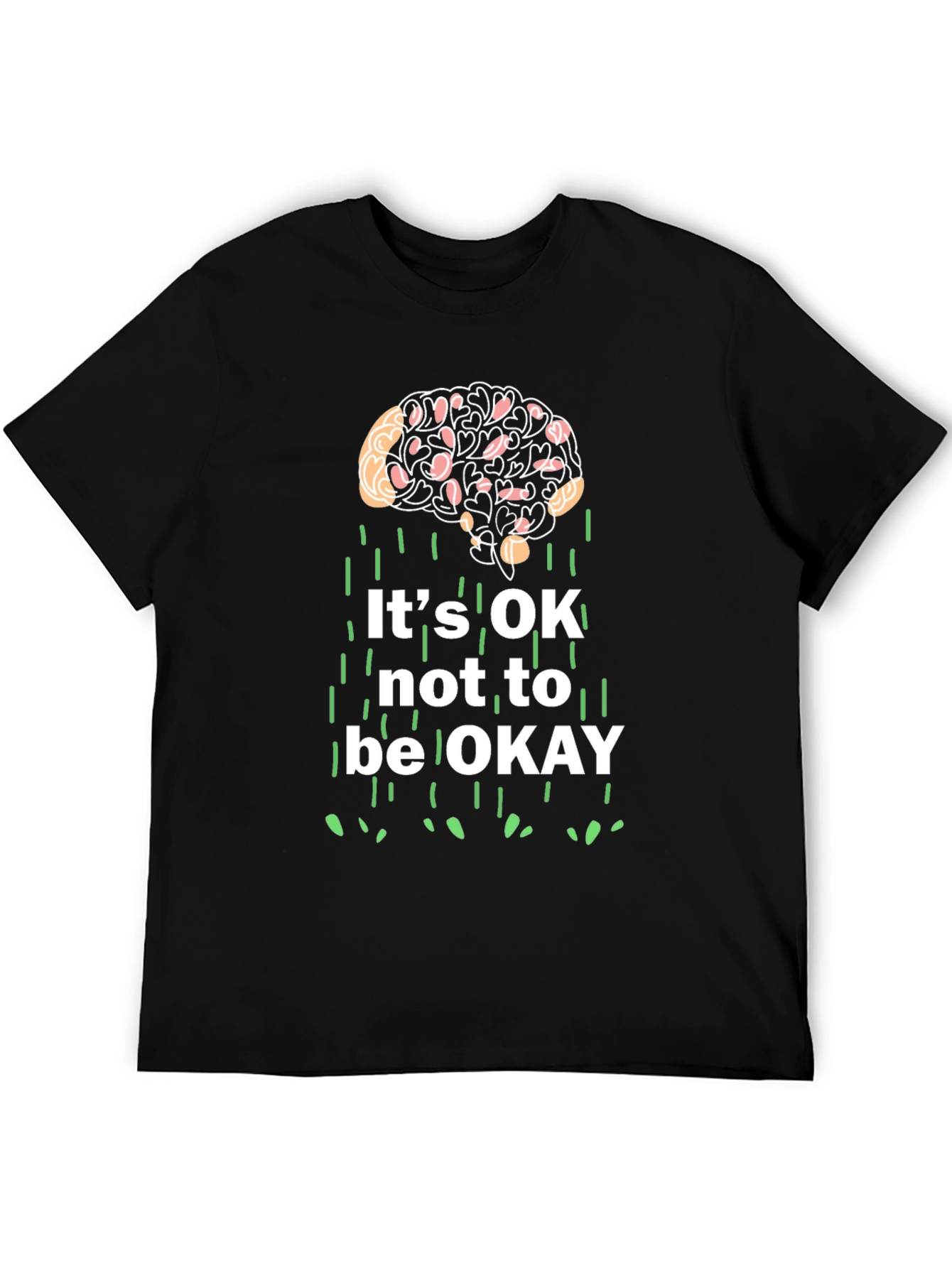 Its OK Not to Be OK Mental Health T-Shirt