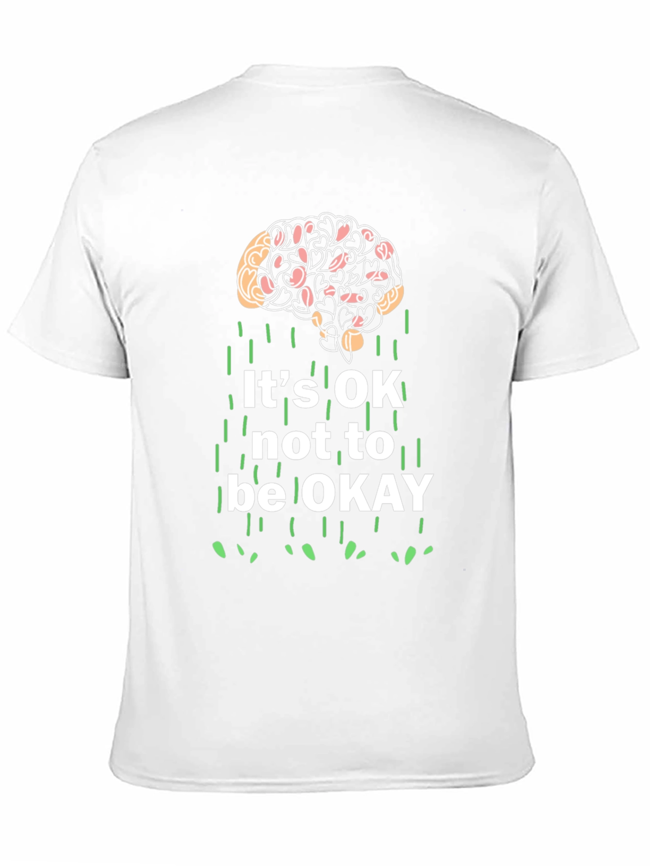 Its OK Not to Be OK Mental Health T-Shirt