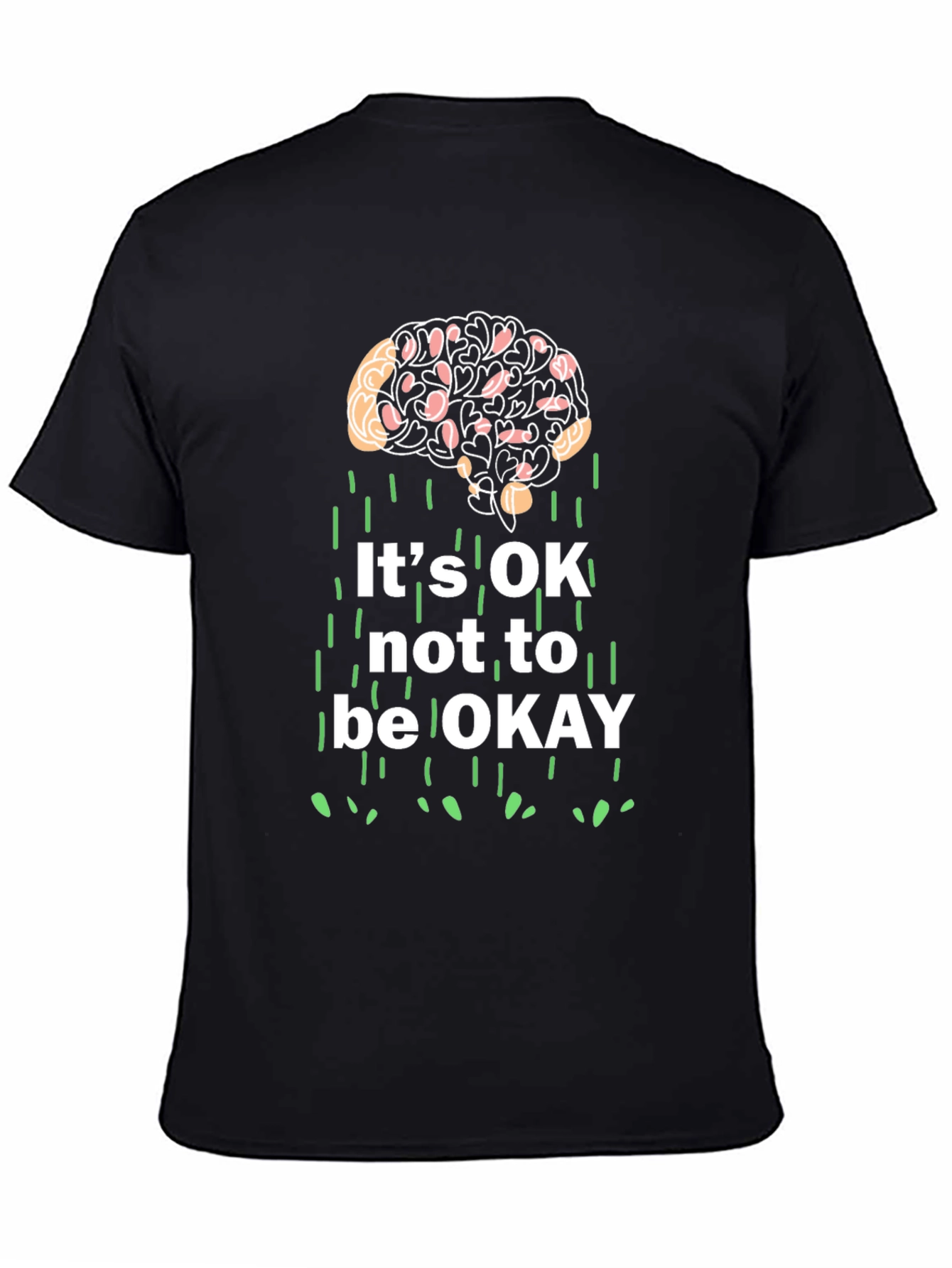 Its OK Not to Be OK Mental Health T-Shirt