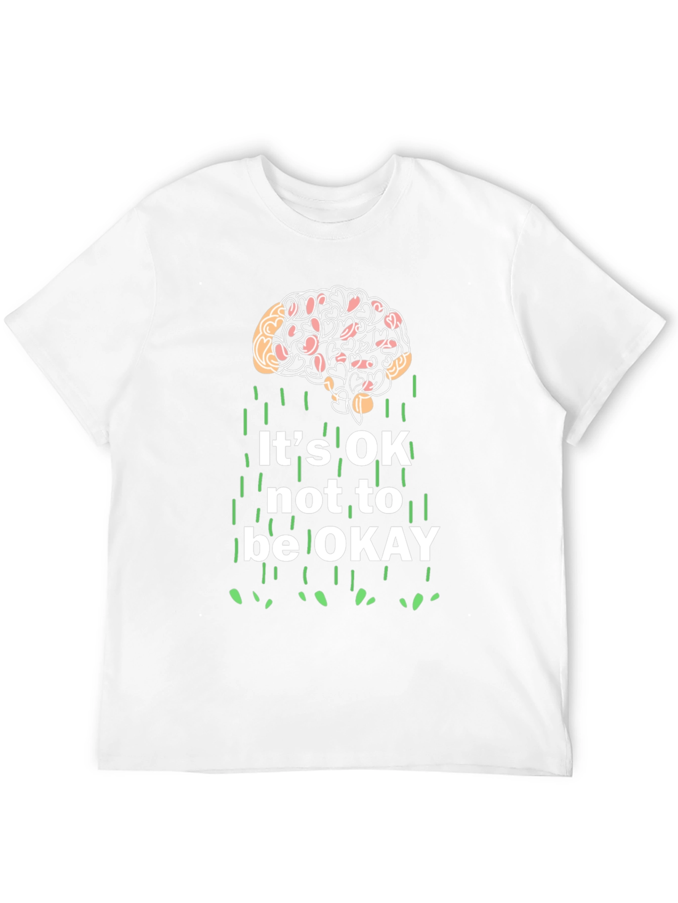 Its OK Not to Be OK Mental Health T-Shirt