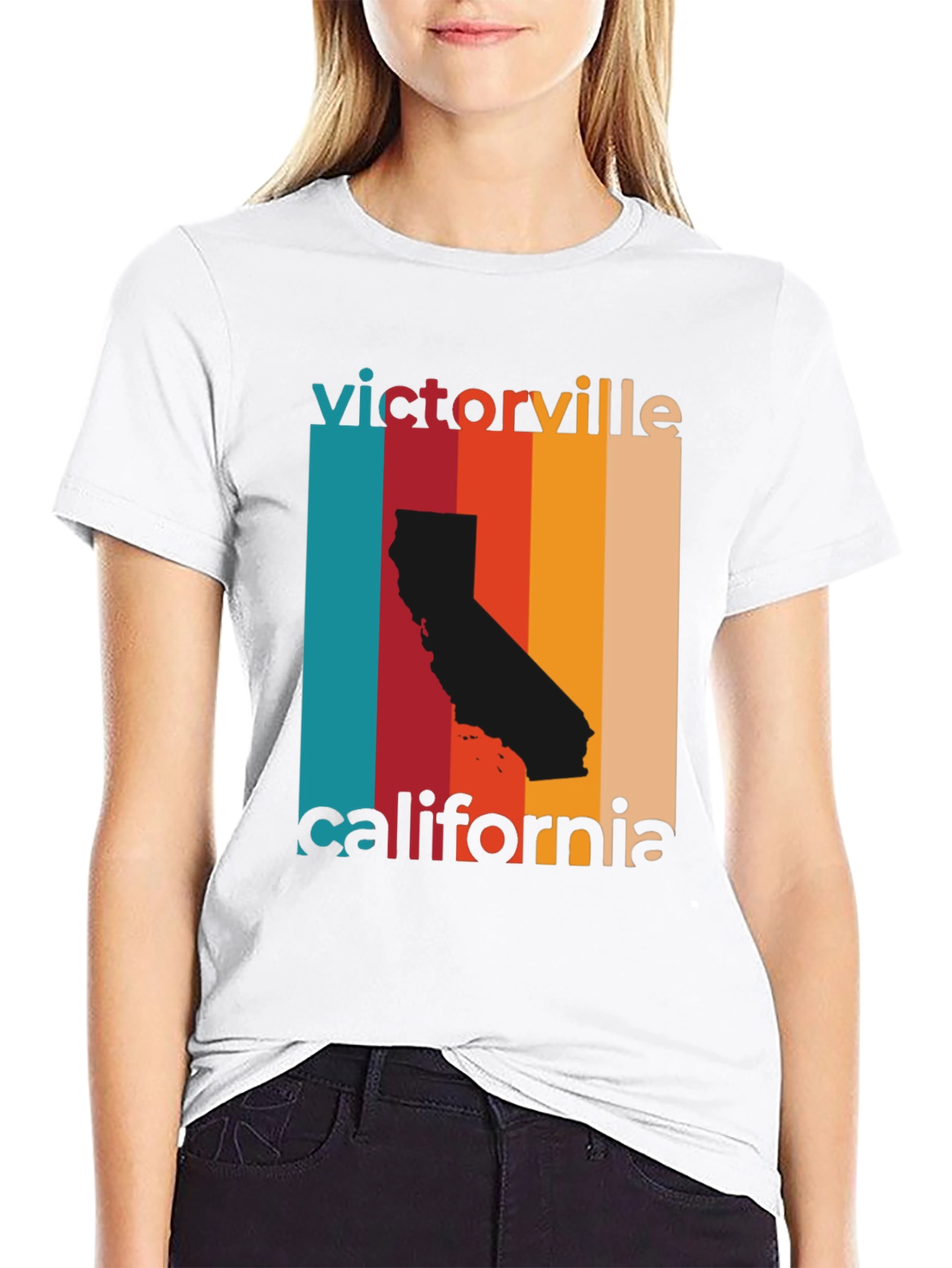 Victorville California Retro T-Shirt