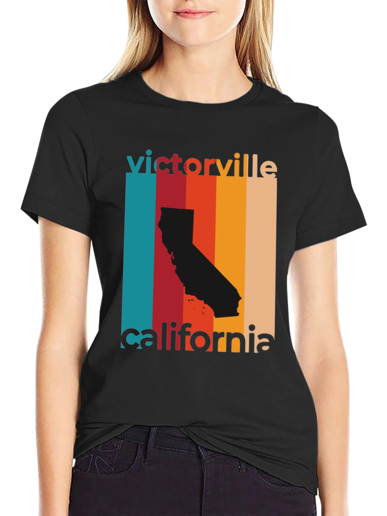 Victorville California Retro T-Shirt