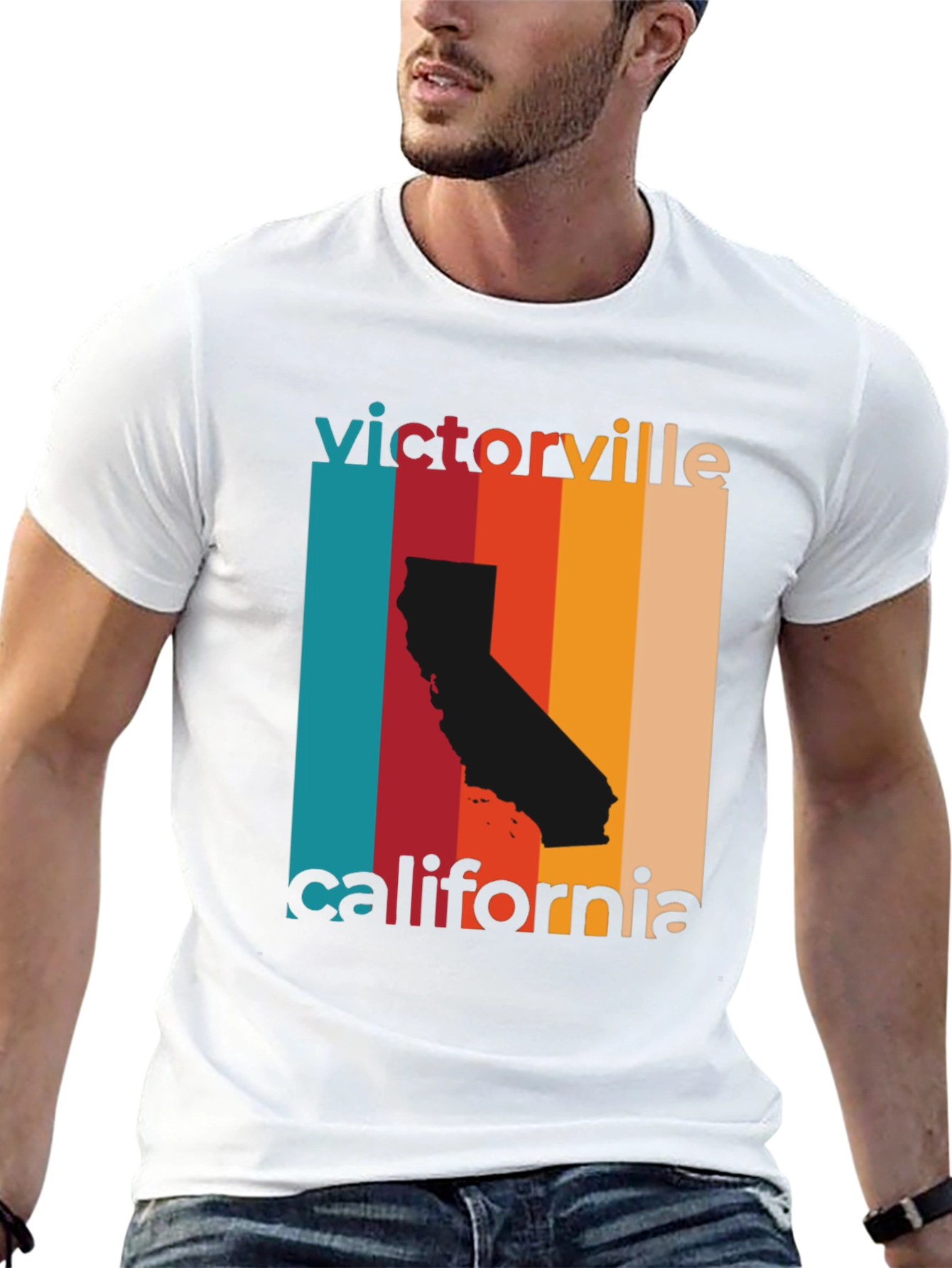 Victorville California Retro T-Shirt