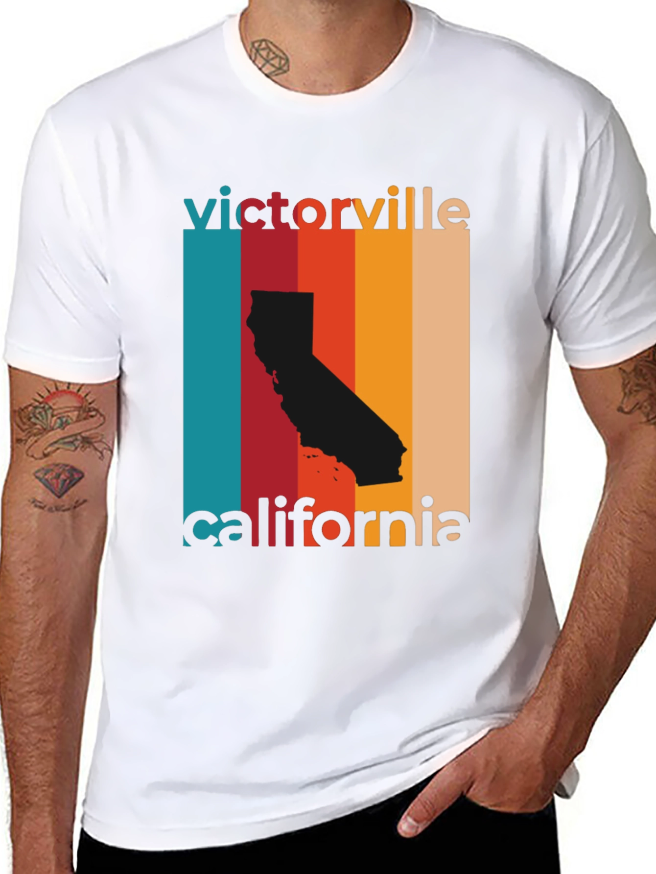 Victorville California Retro T-Shirt