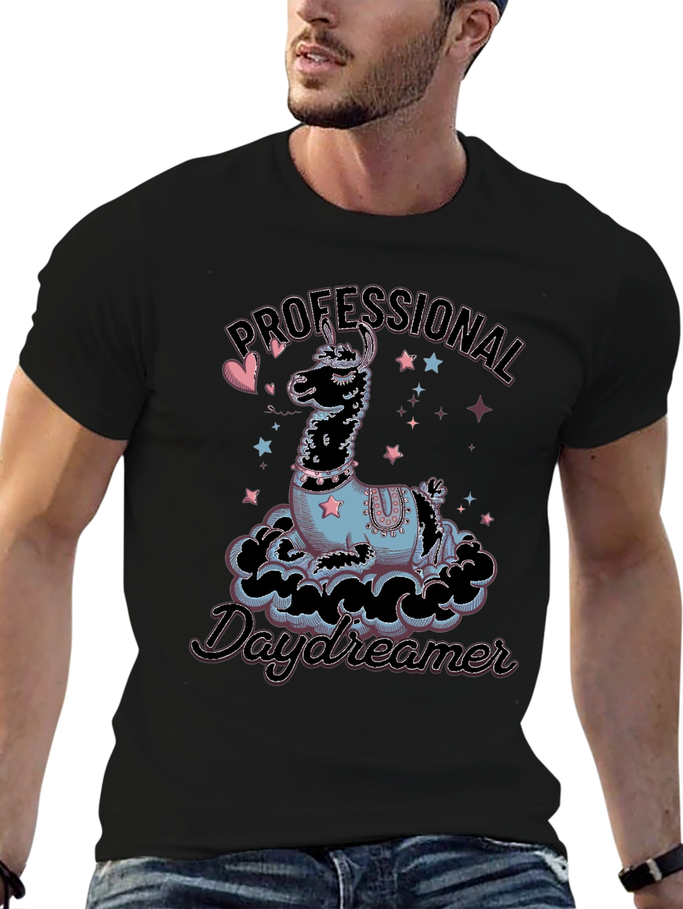 Professional Daydreamer Llama T-Shirt