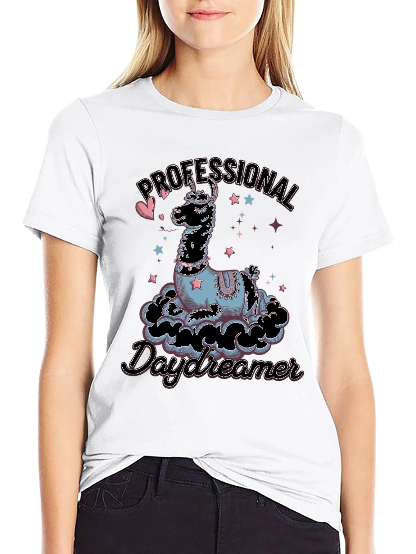 Professional Daydreamer Llama T-Shirt