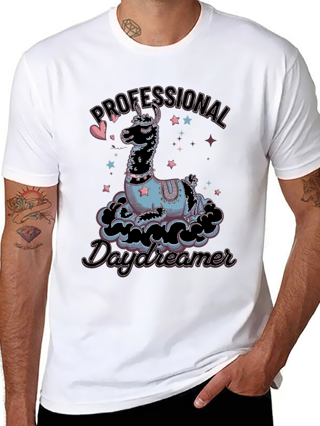 Professional Daydreamer Llama T-Shirt