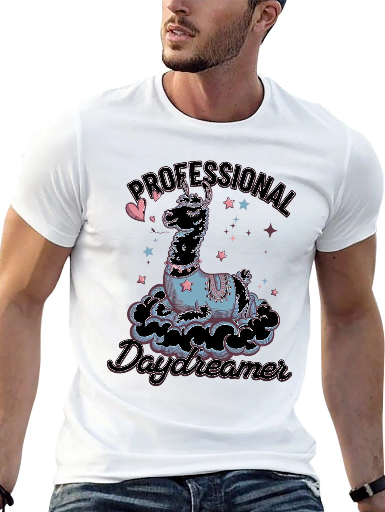 Professional Daydreamer Llama T-Shirt