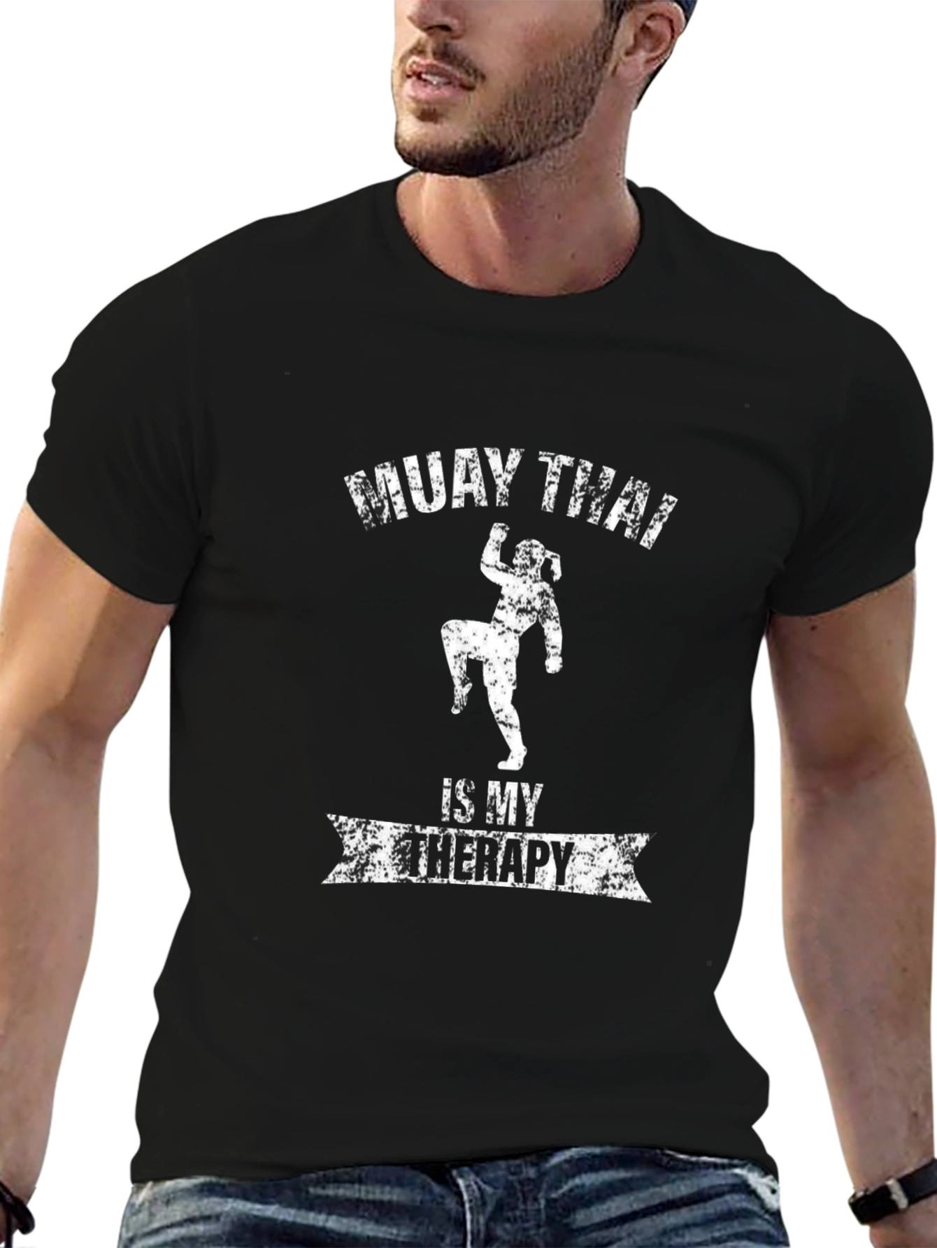 Muay Thai Therapy Graphic T-Shirt