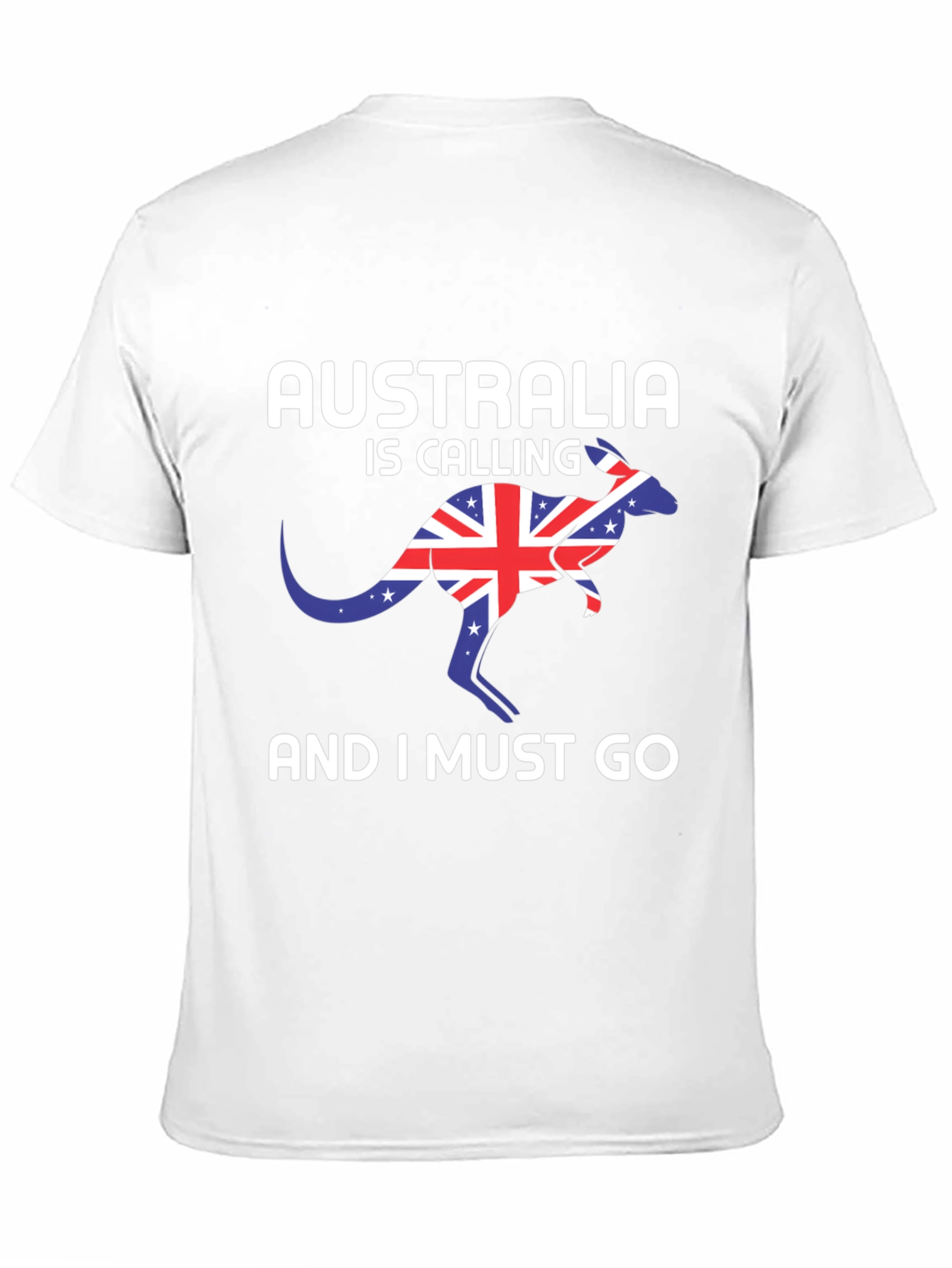 Australia Calling Black T-Shirt