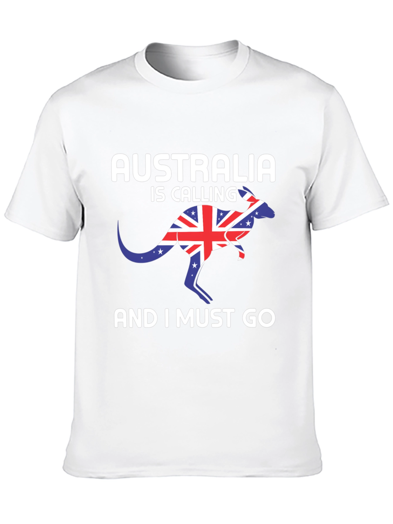 Australia Calling Black T-Shirt