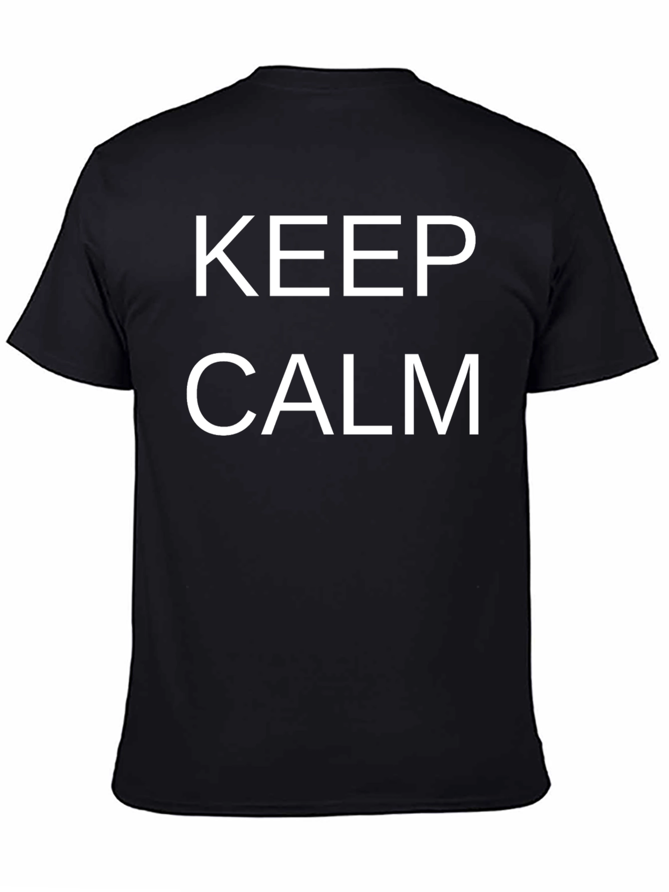 Keep Calm Graphic Tee - Classic Comfort