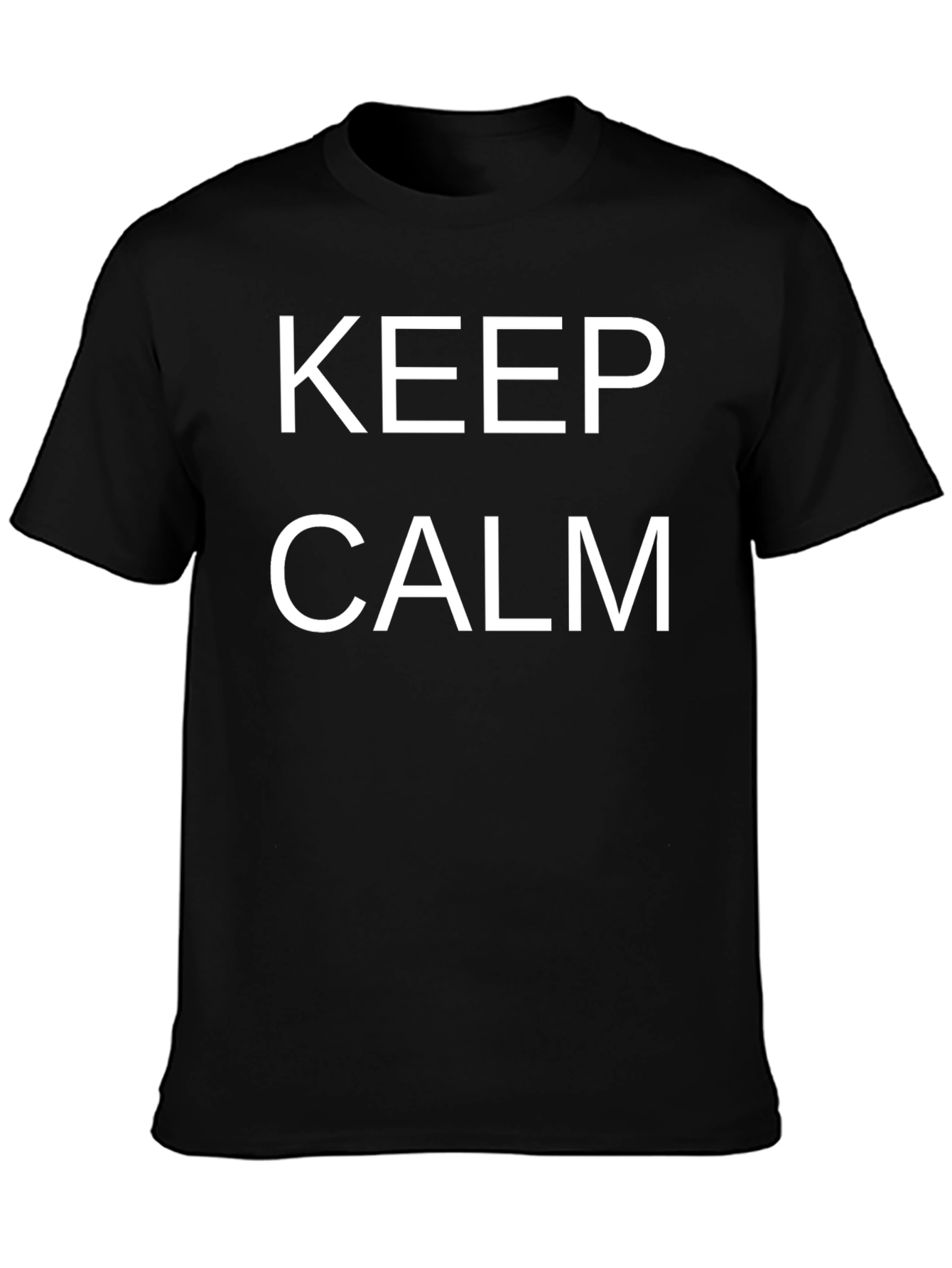 Keep Calm Graphic Tee - Classic Comfort