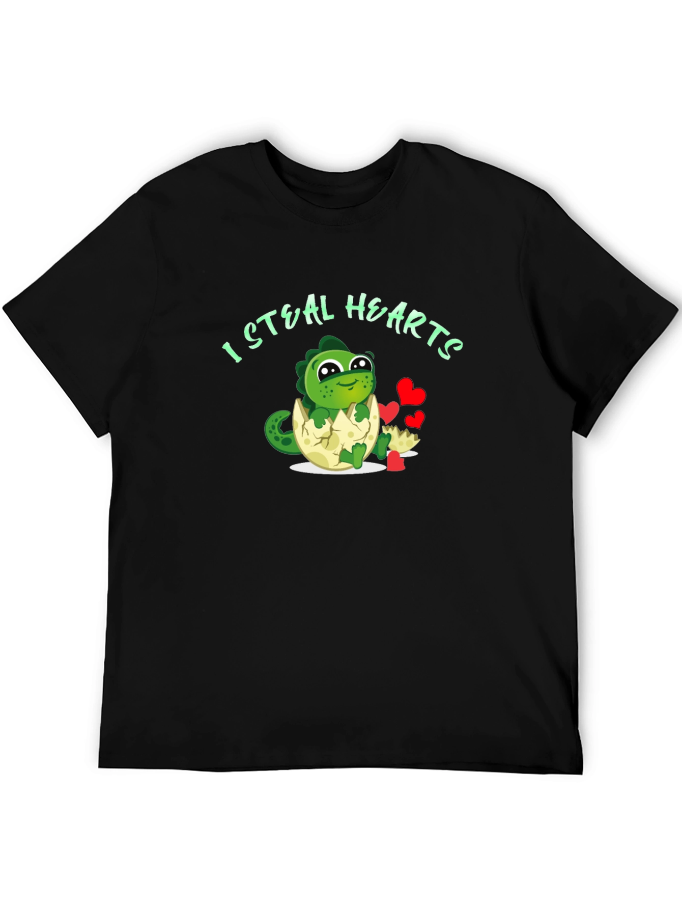 I Steal Hearts Dinosaur Tee