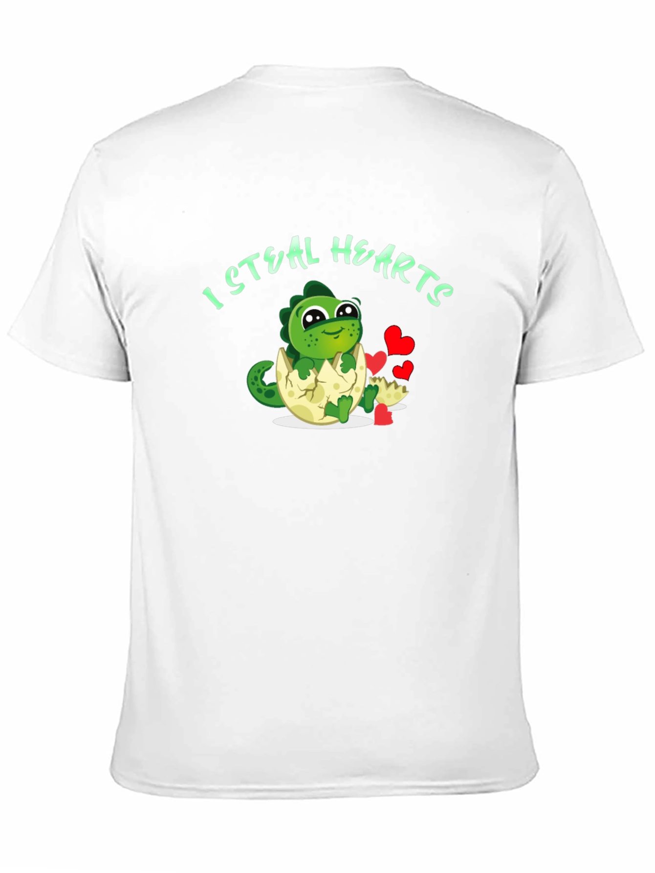 I Steal Hearts Dinosaur Tee