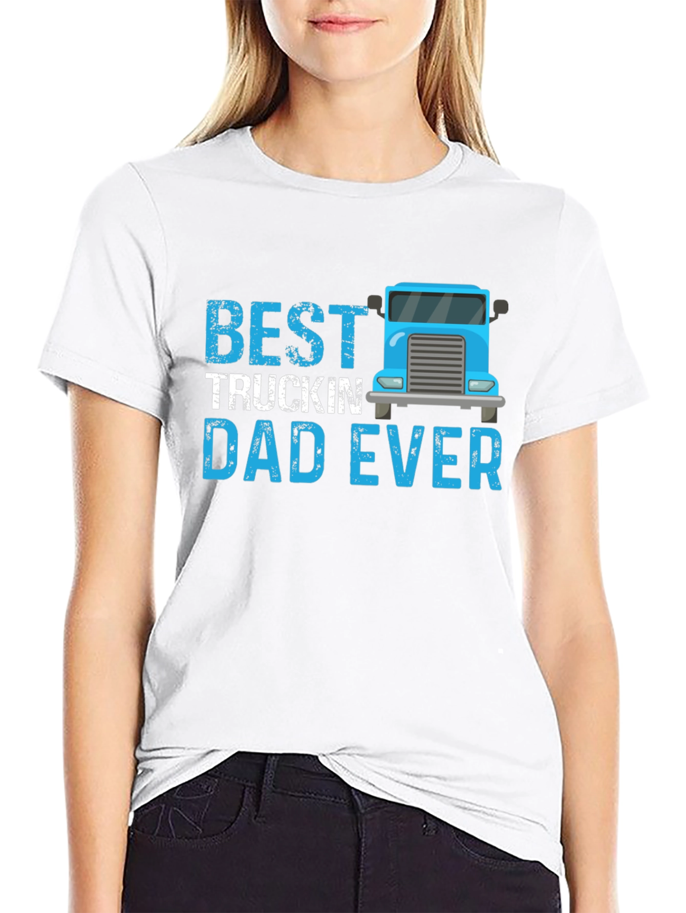 Best Truckin Dad Ever T-Shirt