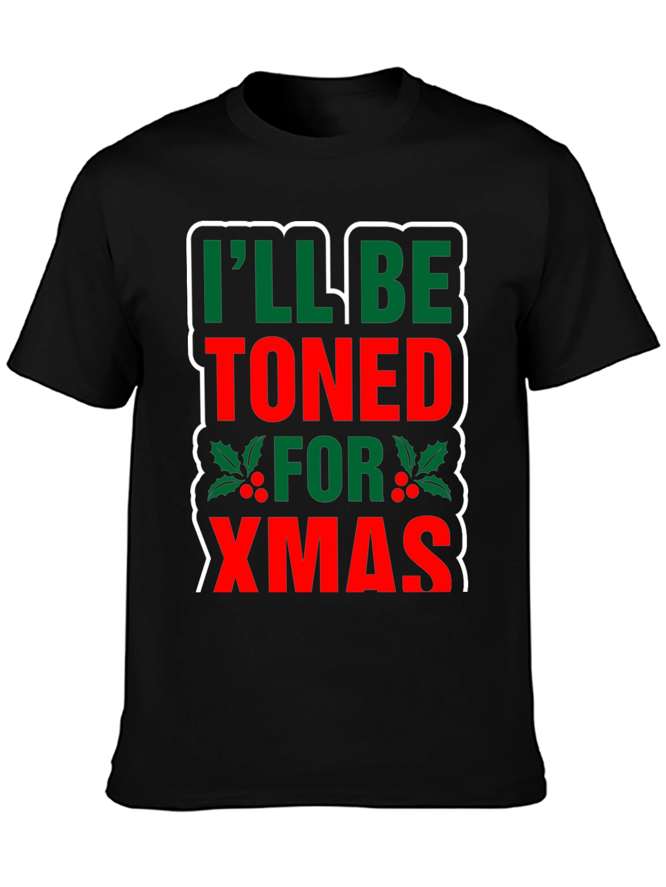 Funny Christmas Workout T-Shirt