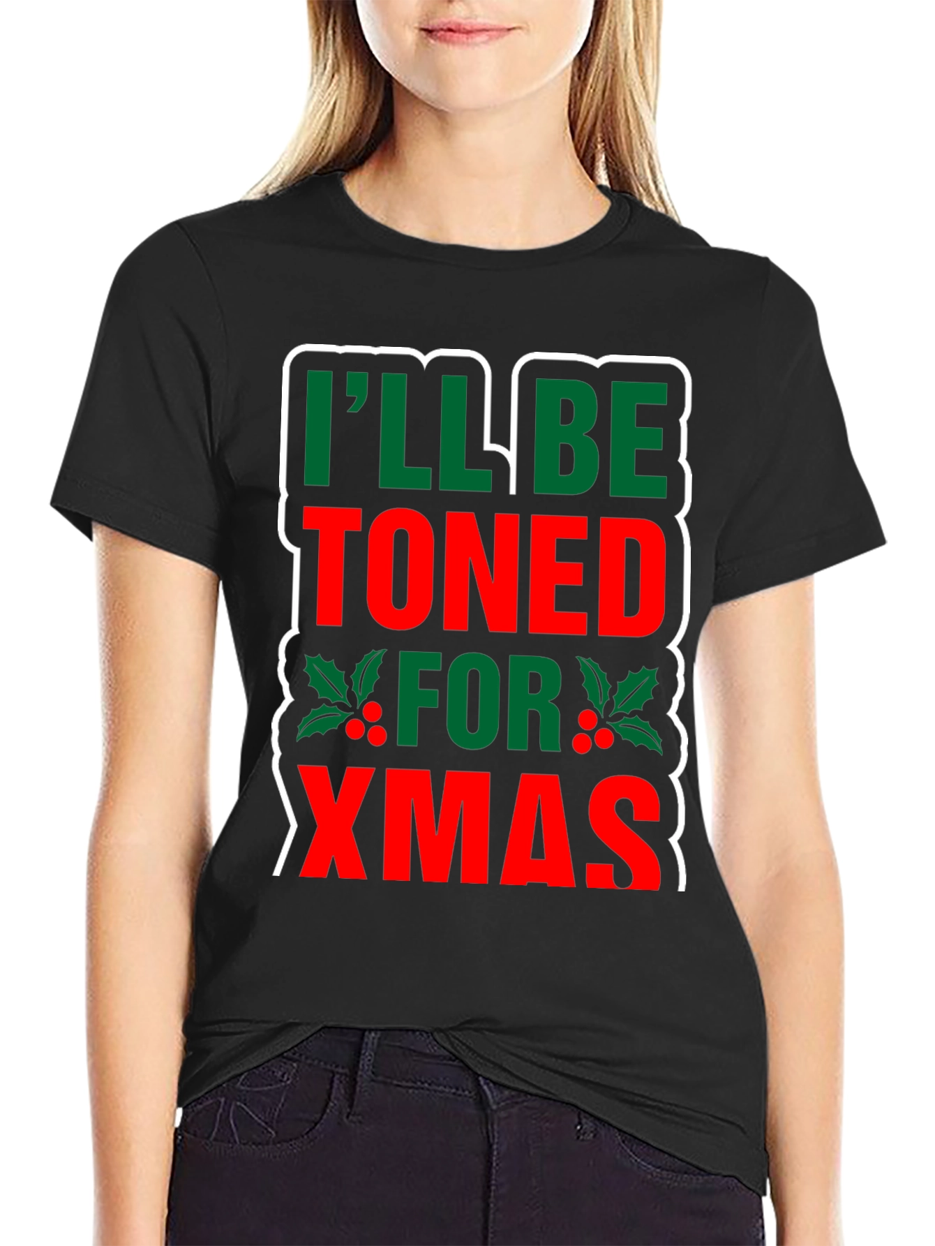 Funny Christmas Workout T-Shirt
