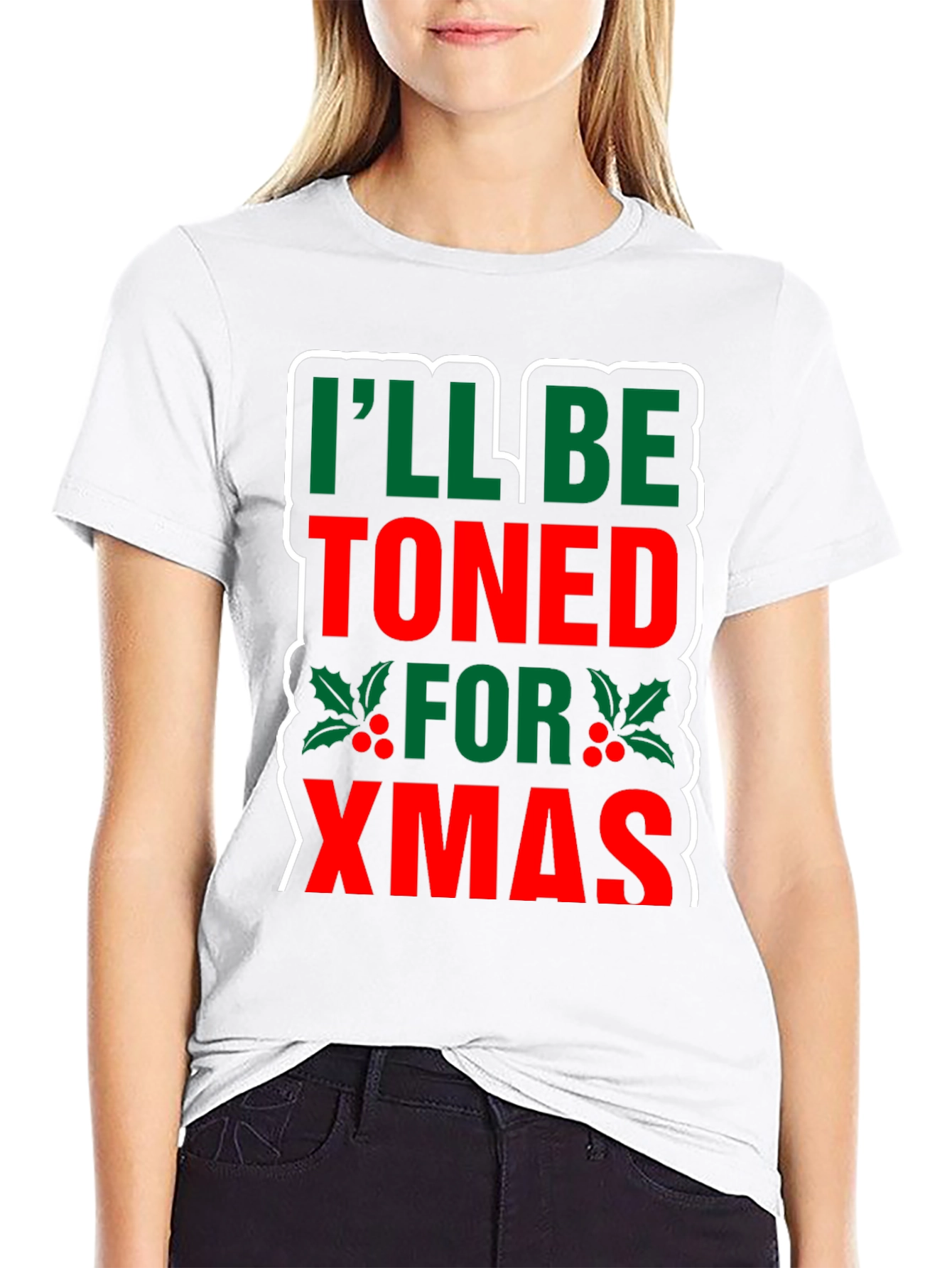 Funny Christmas Workout T-Shirt