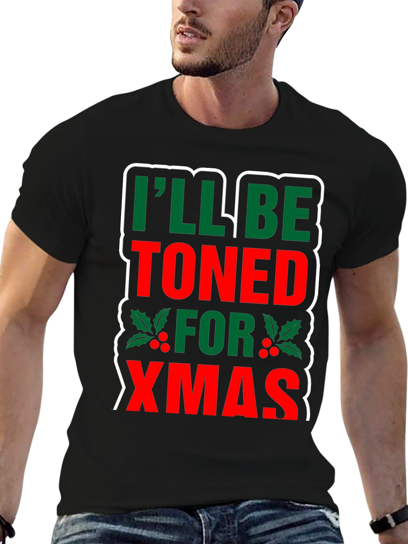 Funny Christmas Workout T-Shirt