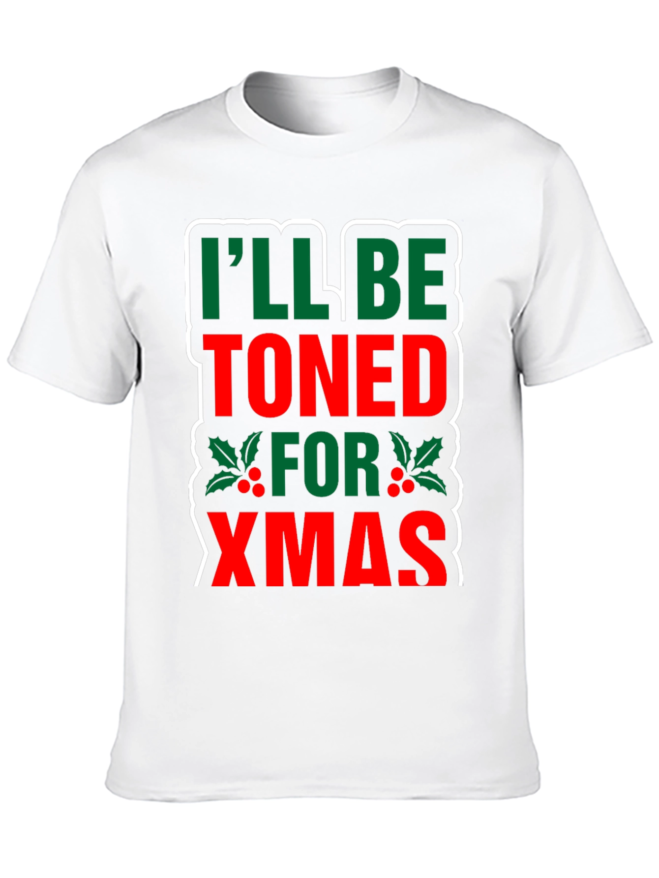 Funny Christmas Workout T-Shirt