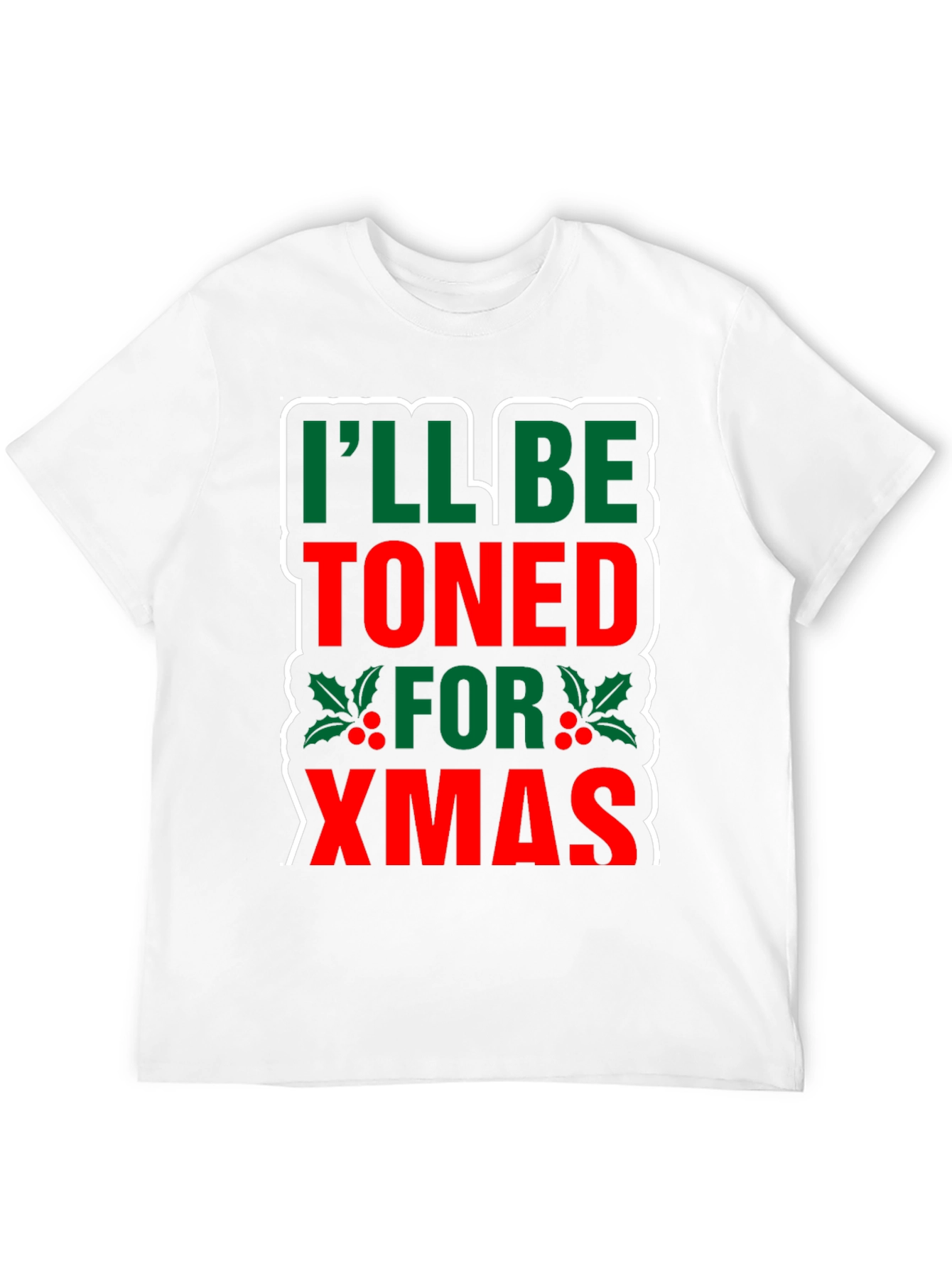 Funny Christmas Workout T-Shirt