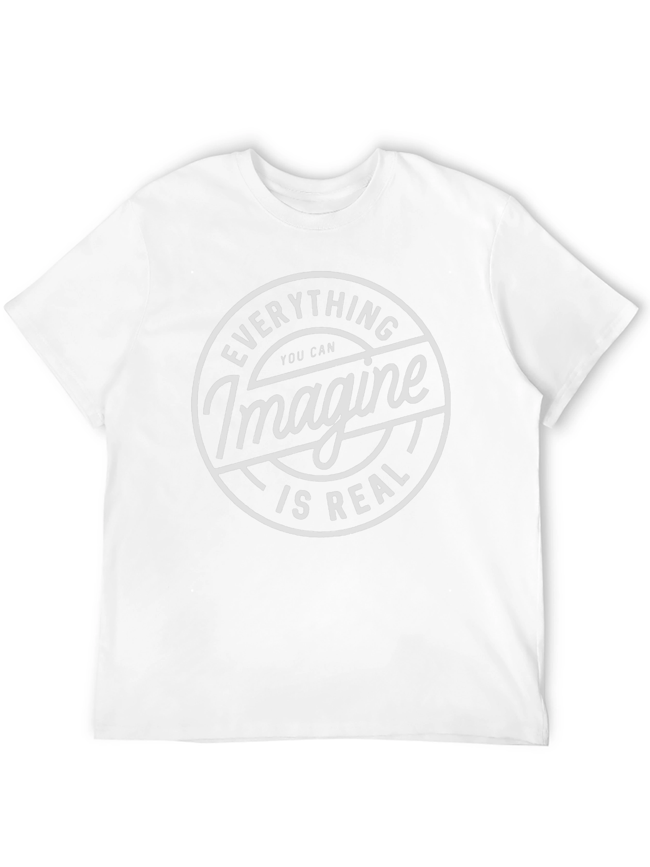 Imagine Is Real Black T-Shirt