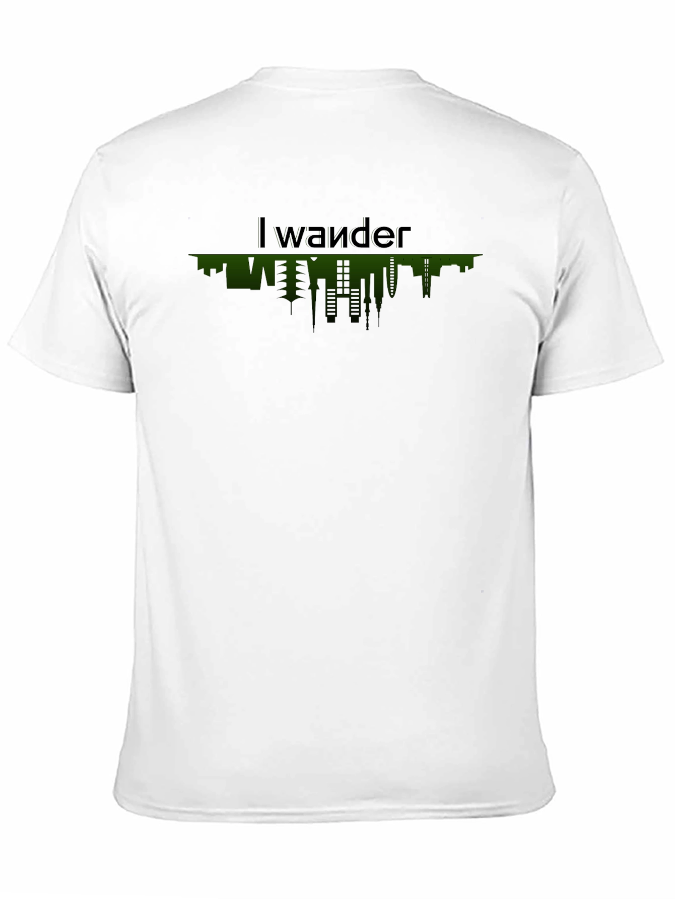 I Wander Upside Down City T-Shirt