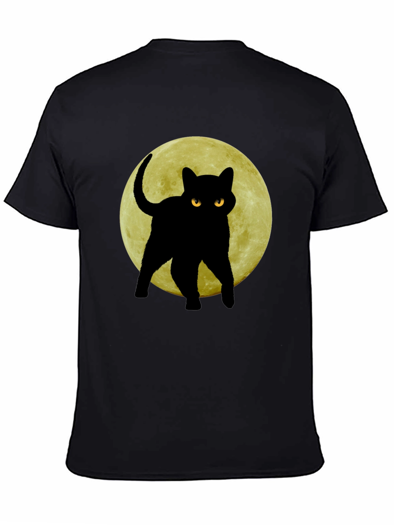 Black Cat Moon T-Shirt