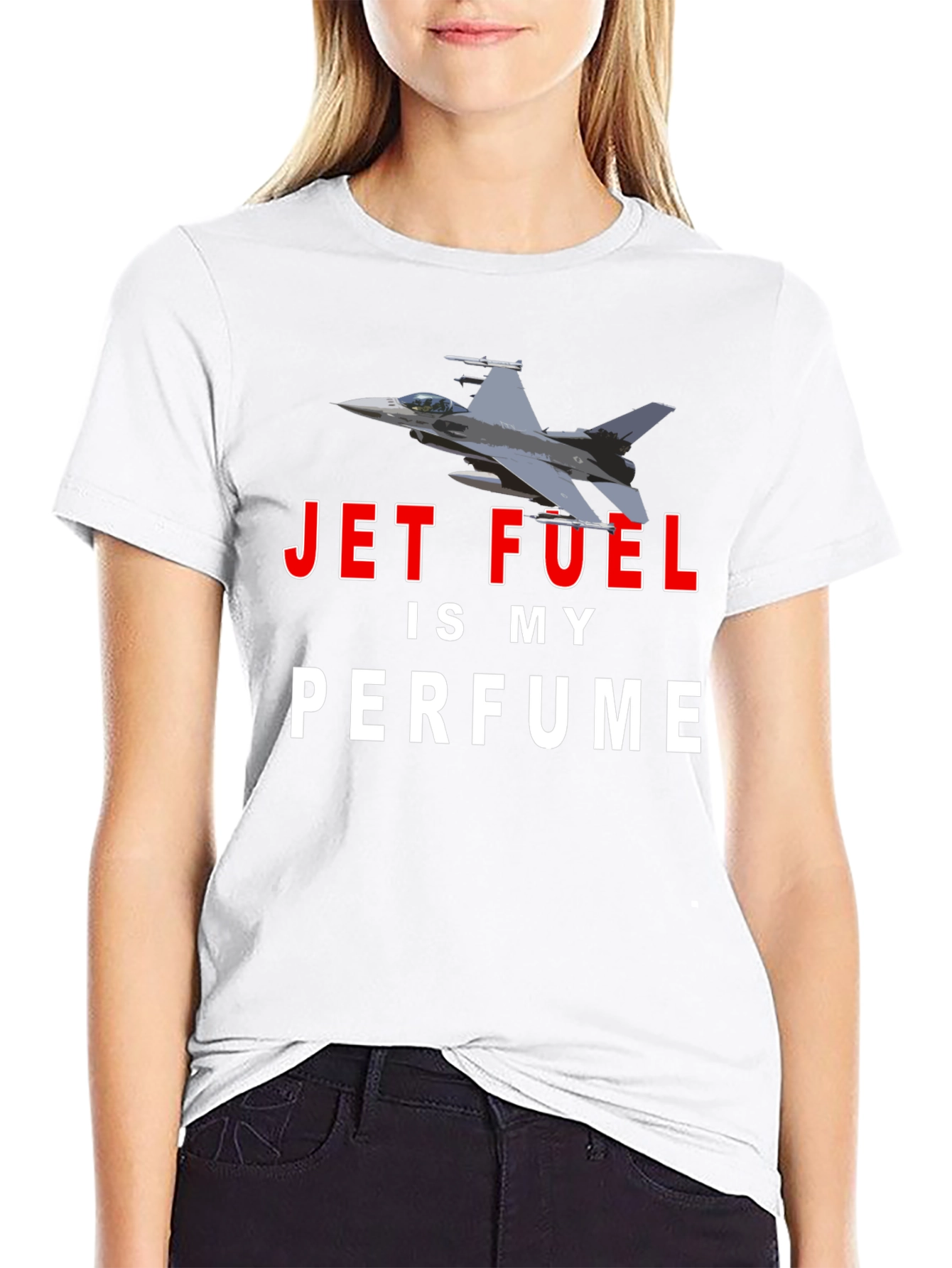 Jet Fuel Perfume T-Shirt - Aviation Enthusiast Tee