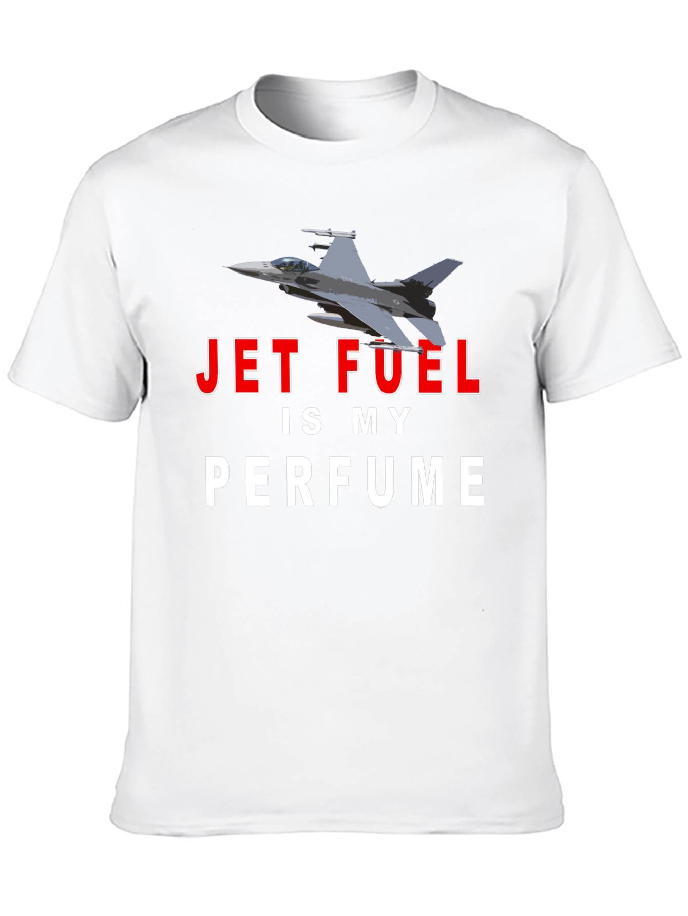 Jet Fuel Perfume T-Shirt - Aviation Enthusiast Tee