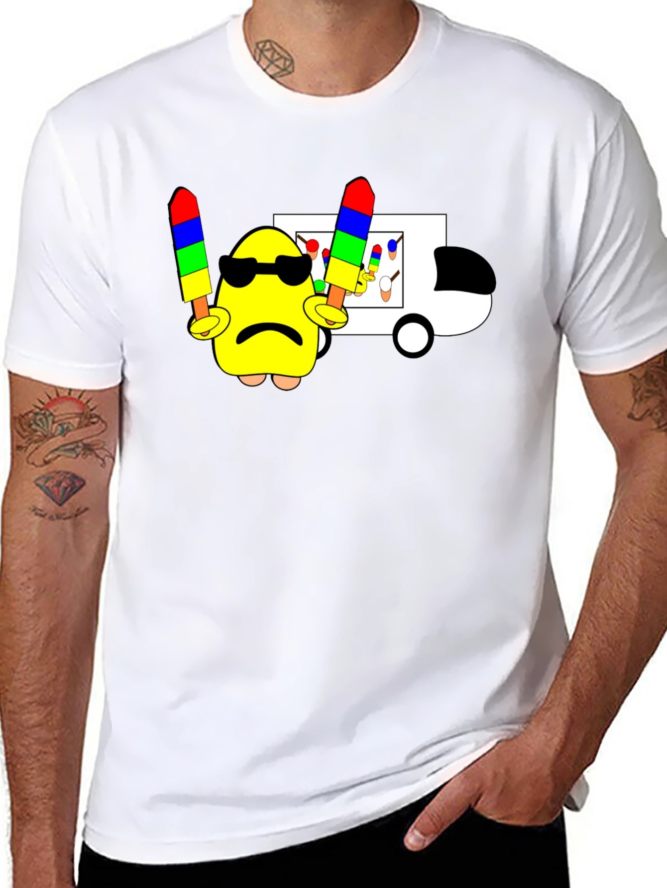 Cool Dude Ice Cream T-Shirt