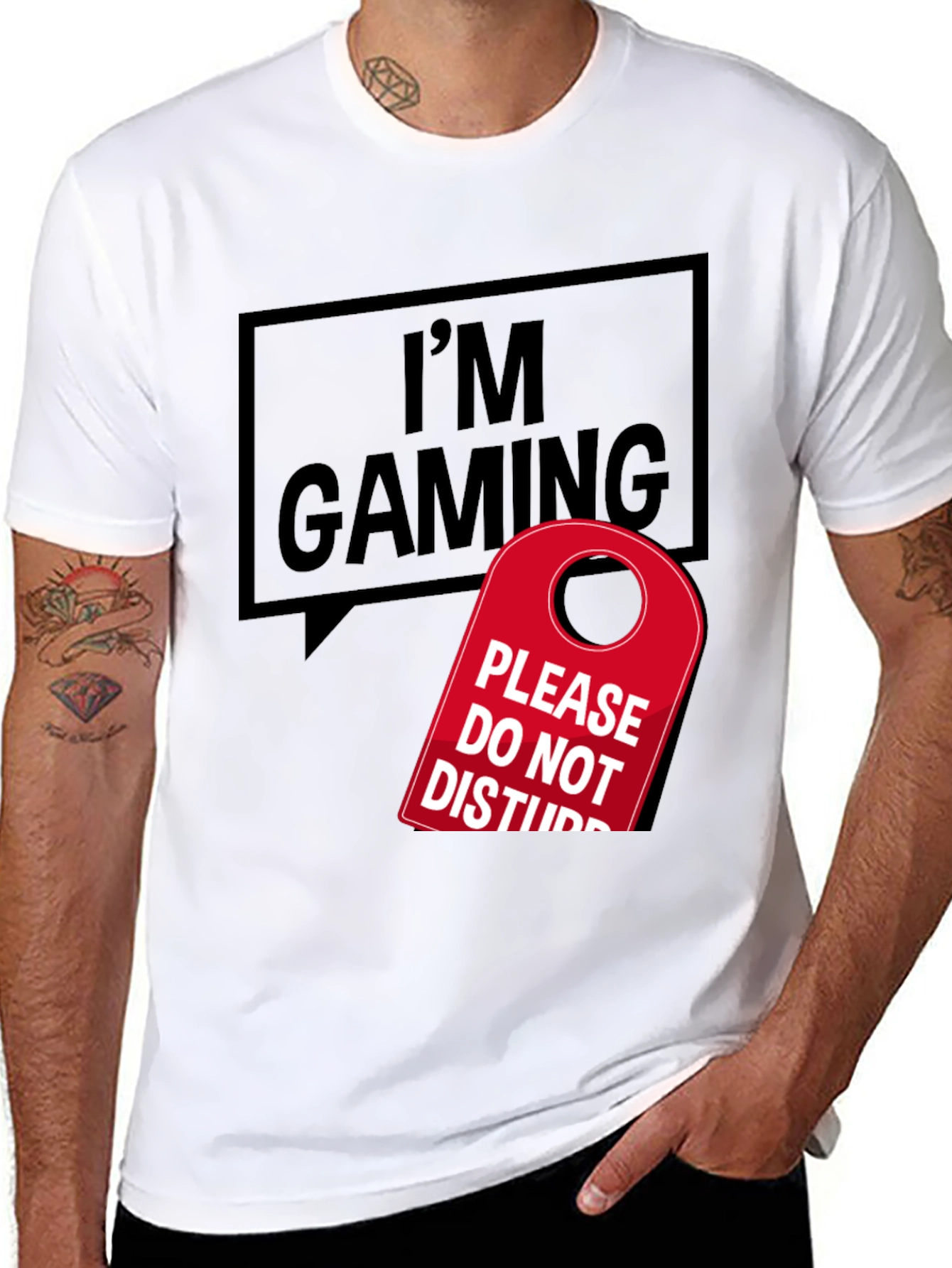 Im Gaming T-Shirt - Do Not Disturb Gamer Tee