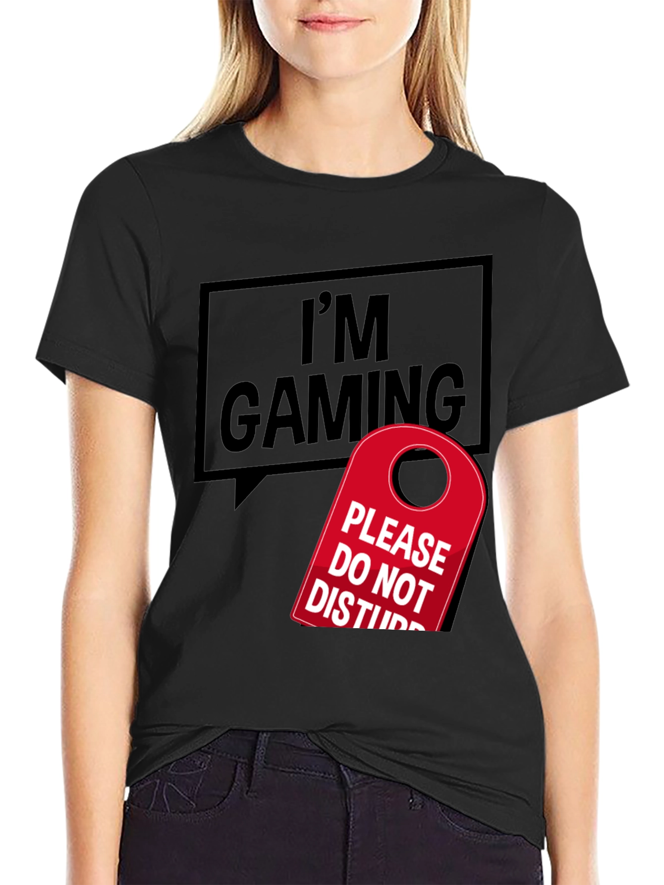 Im Gaming T-Shirt - Do Not Disturb Gamer Tee
