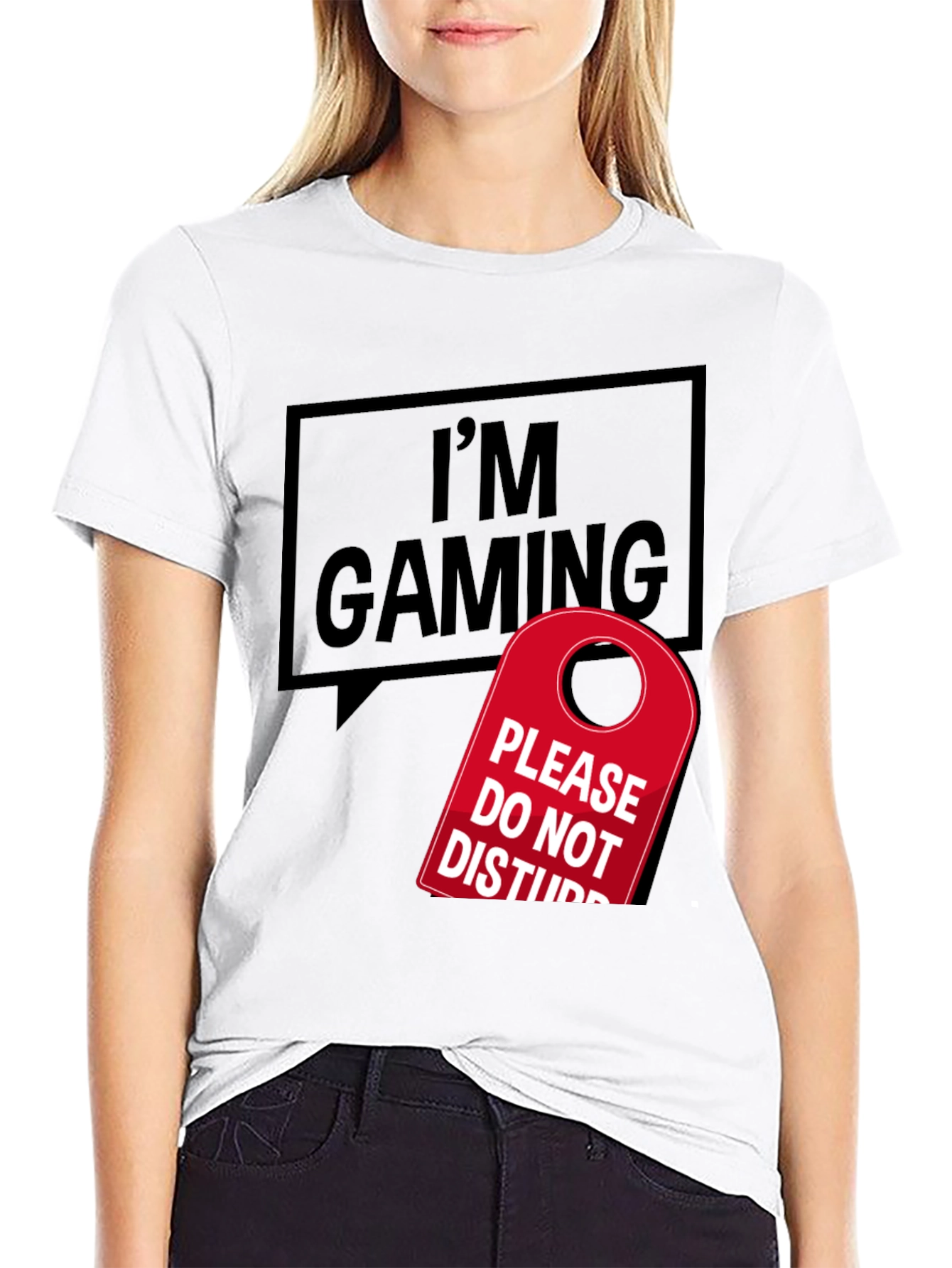 Im Gaming T-Shirt - Do Not Disturb Gamer Tee