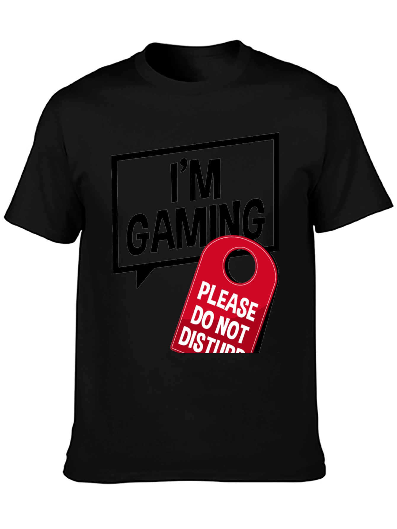 Im Gaming T-Shirt - Do Not Disturb Gamer Tee