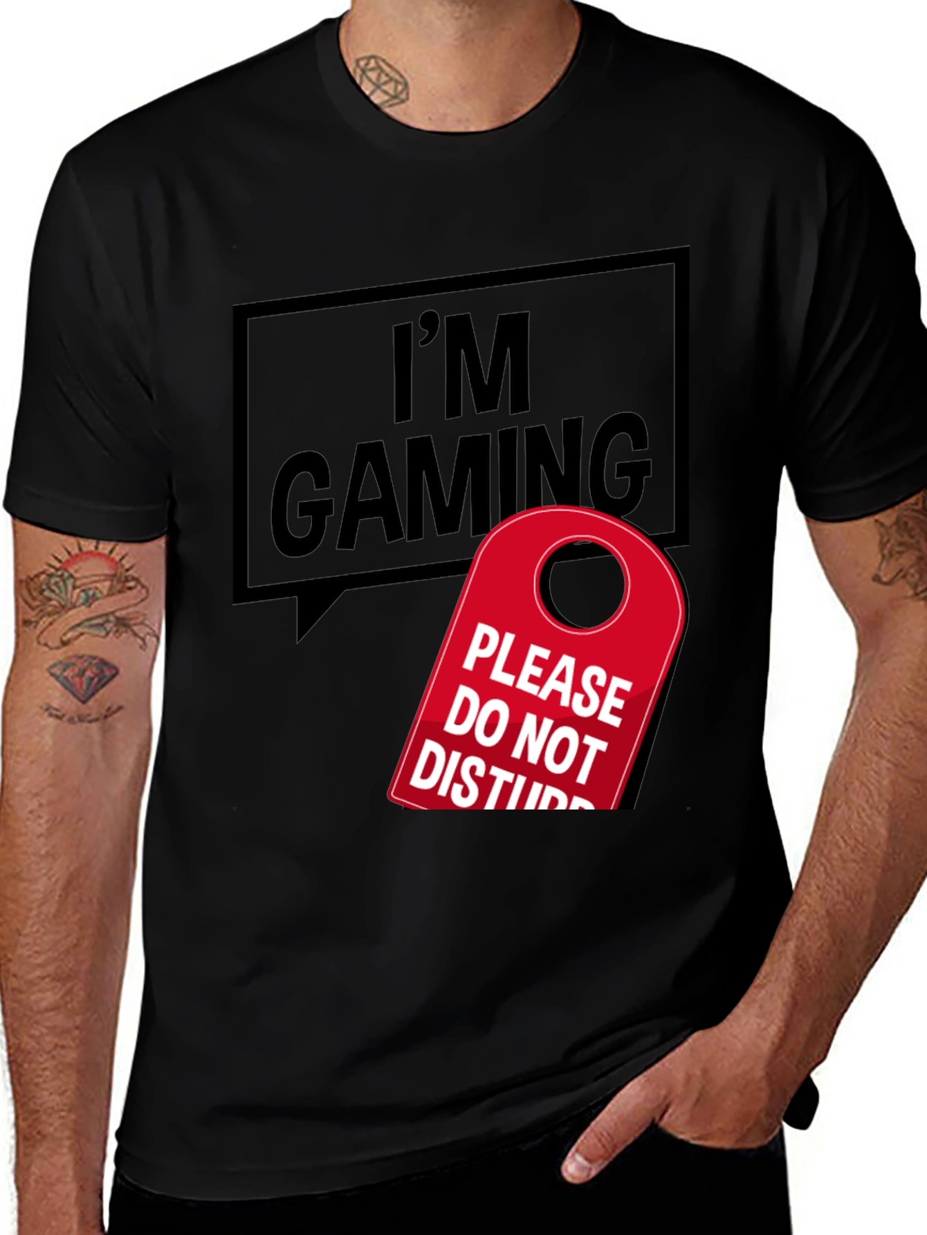 Im Gaming T-Shirt - Do Not Disturb Gamer Tee